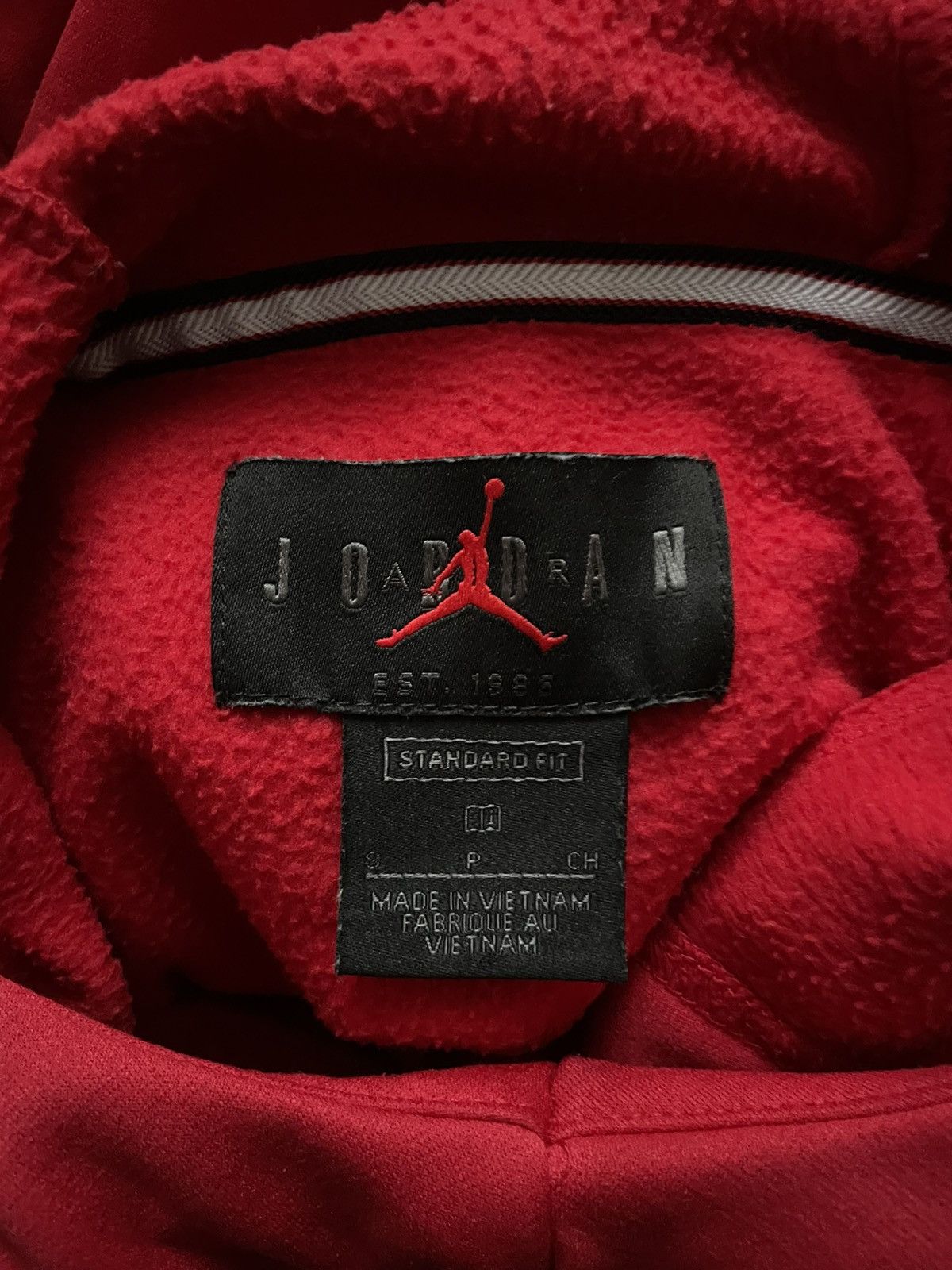 Jordan Brand × Nike 00s Nike Air Jordan Hoodie Streetwear Logo Rare Vintage Y2k Size US S / EU 44-46 / 1 - 18 Thumbnail