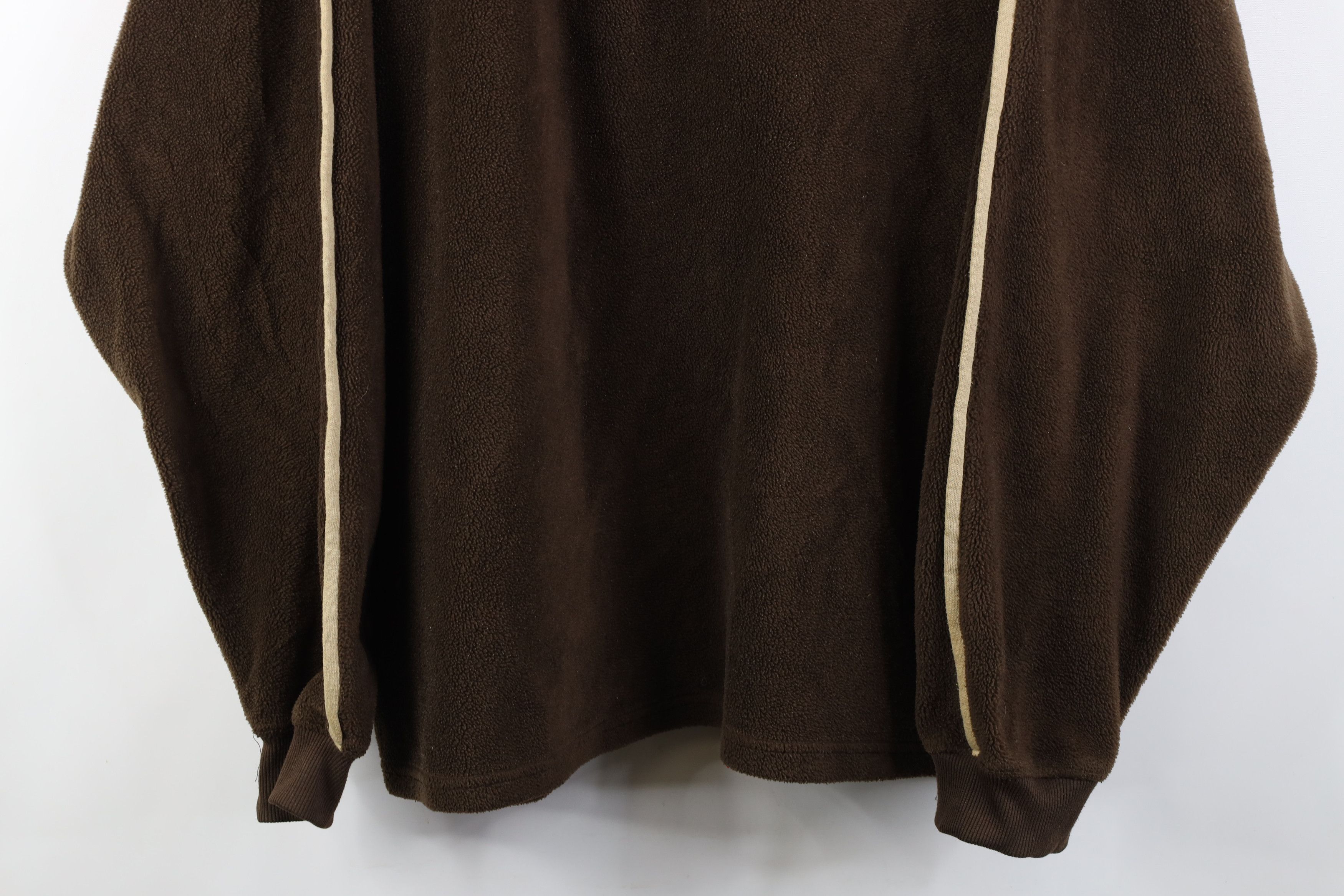 Vintage Vtg 90s Y2K Streetwear 1/4 Half Zip Fleece Pullover Sweater Size US XXL / EU 58 / 5 - 3 Thumbnail