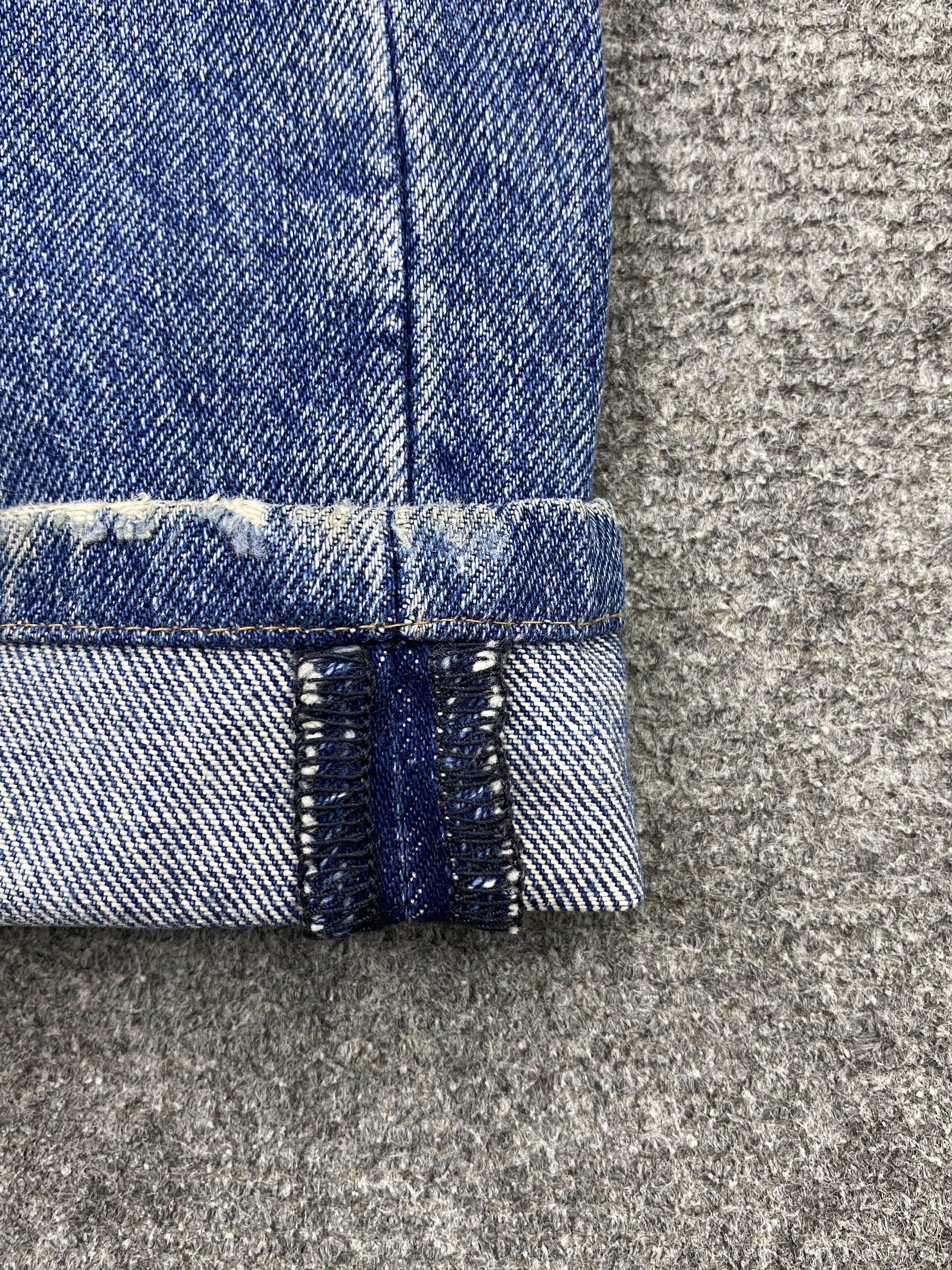 Levi's × Vintage Distressed Faded Blue Vintage 90s Levi's 505 Jeans Size US 32 / EU 48 - 7 Thumbnail