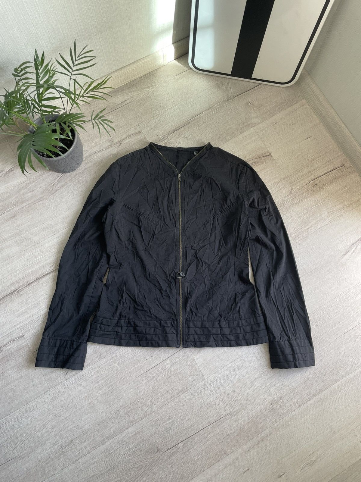 Japanese Brand Vintage Japan Longsleeve Full Zip Up Undercover Style Y2k Size M / US 6-8 / IT 42-44 - 8 Thumbnail