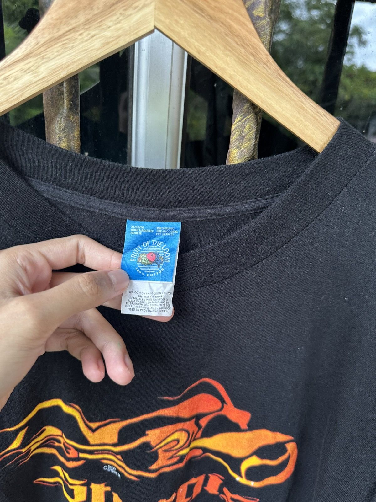Fruit Of The Loom Vintage 90's Sturgis Bikers Classic XL Tees Size US XL / EU 56 / 4 - 5 Thumbnail