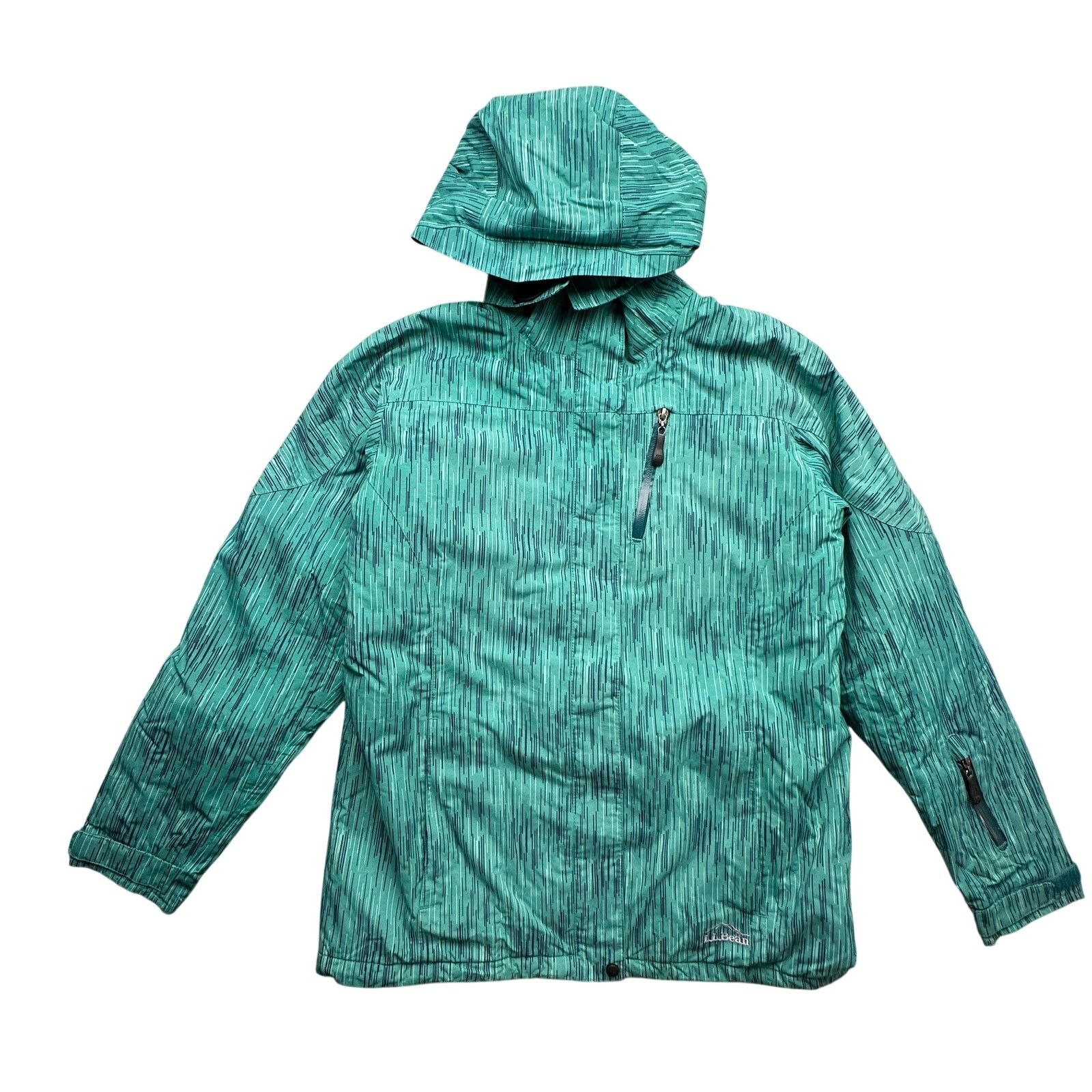 L.L. Bean LL Bean Teal Winter Parka Hooded Jacket Womens Medium Size M / US 6-8 / IT 42-44 - 1 Thumbnail