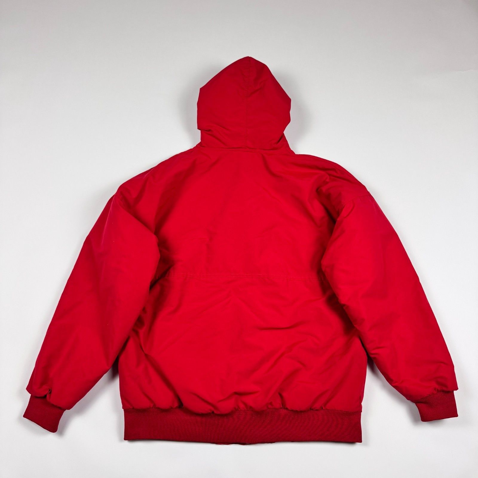 Vintage Vtg 90s Baseball Jacket XL Red USA Made Hartwell Ambridge Size US XL / EU 56 / 4 - 7 Thumbnail