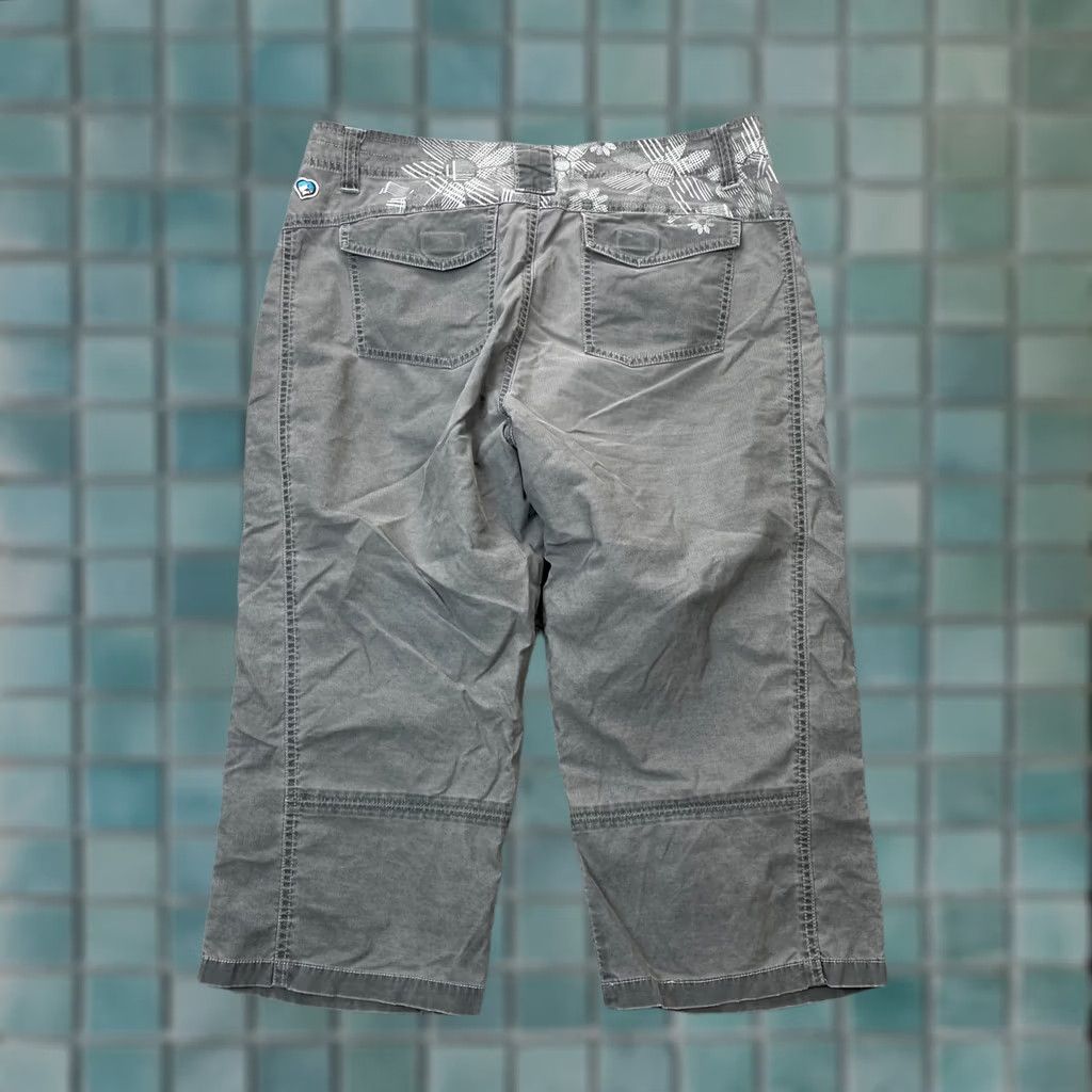 Vintage Kuhl Pants Womens 8 Gray Capri Ripstop Dry Comfort Cotton Outdoor Hiking Classic Size 30" / US 8 / IT 44 - 1 Thumbnail