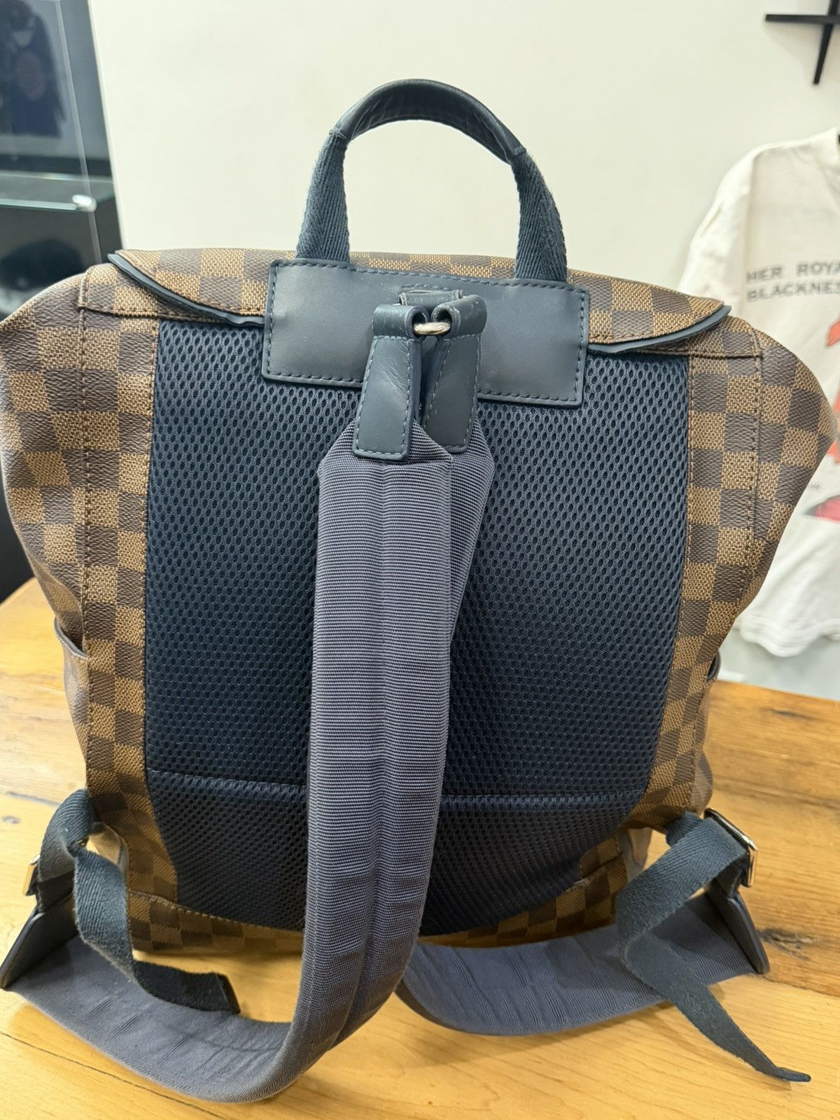 Louis Vuitton Louis Vuitton Damier Ebene Runner Backpack - Size ONE SIZE - 11 Thumbnail
