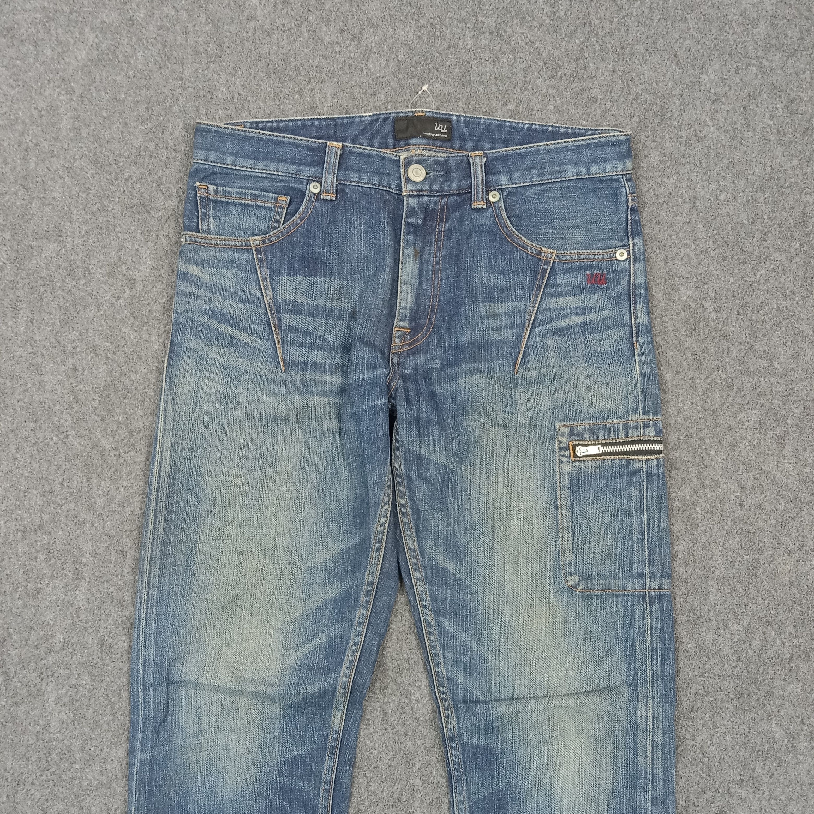 Uniqlo Uniqlo Undercover UU Slim Straight Denim Jeans C280N4 Size US 30 / EU 46 - 2 Thumbnail