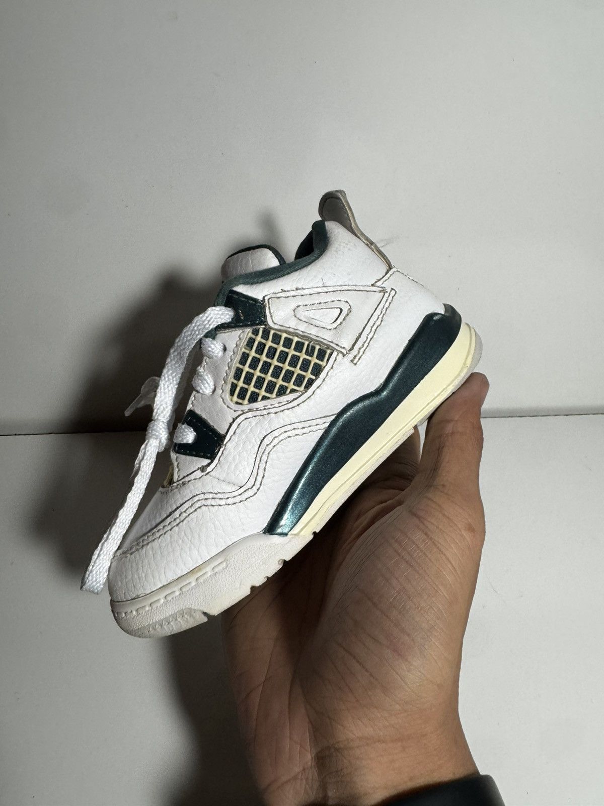 Jordan Brand Air Jordan 4 Retro PS “Oxidized Green” Size US 4 / IT 34 - 8 Thumbnail