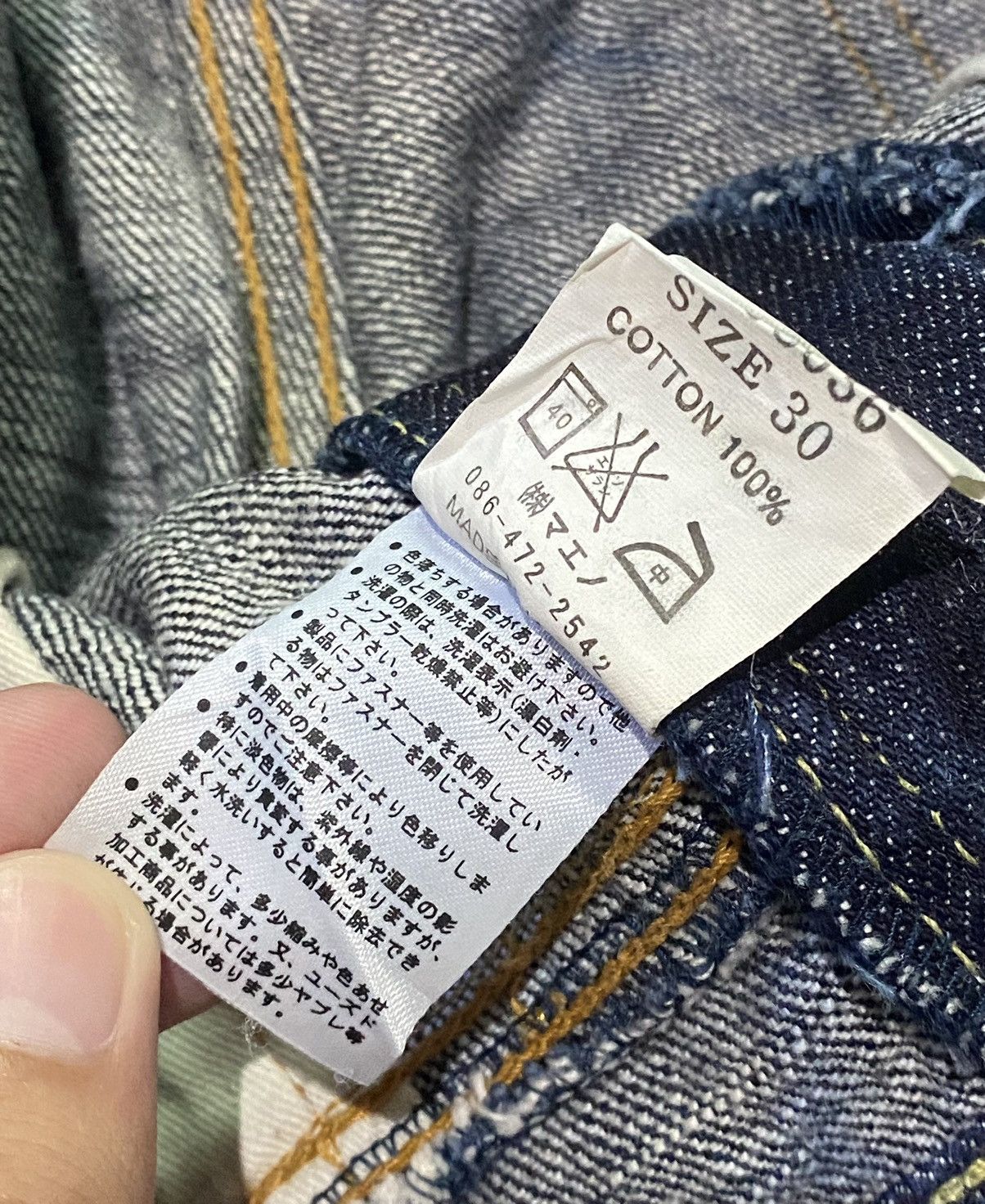 Eternal × Vintage Vintage Eternal Straight Cut Denim Pants Size US 32 / EU 48 - 8 Thumbnail
