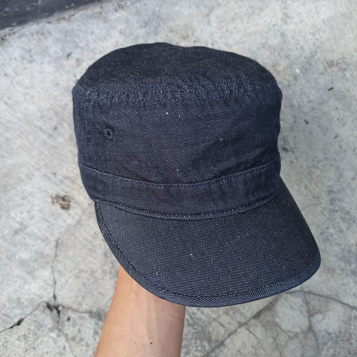 Japanese Brand × Uniqlo Black chrome sailor patrol hat Size ONE SIZE - 10 Thumbnail