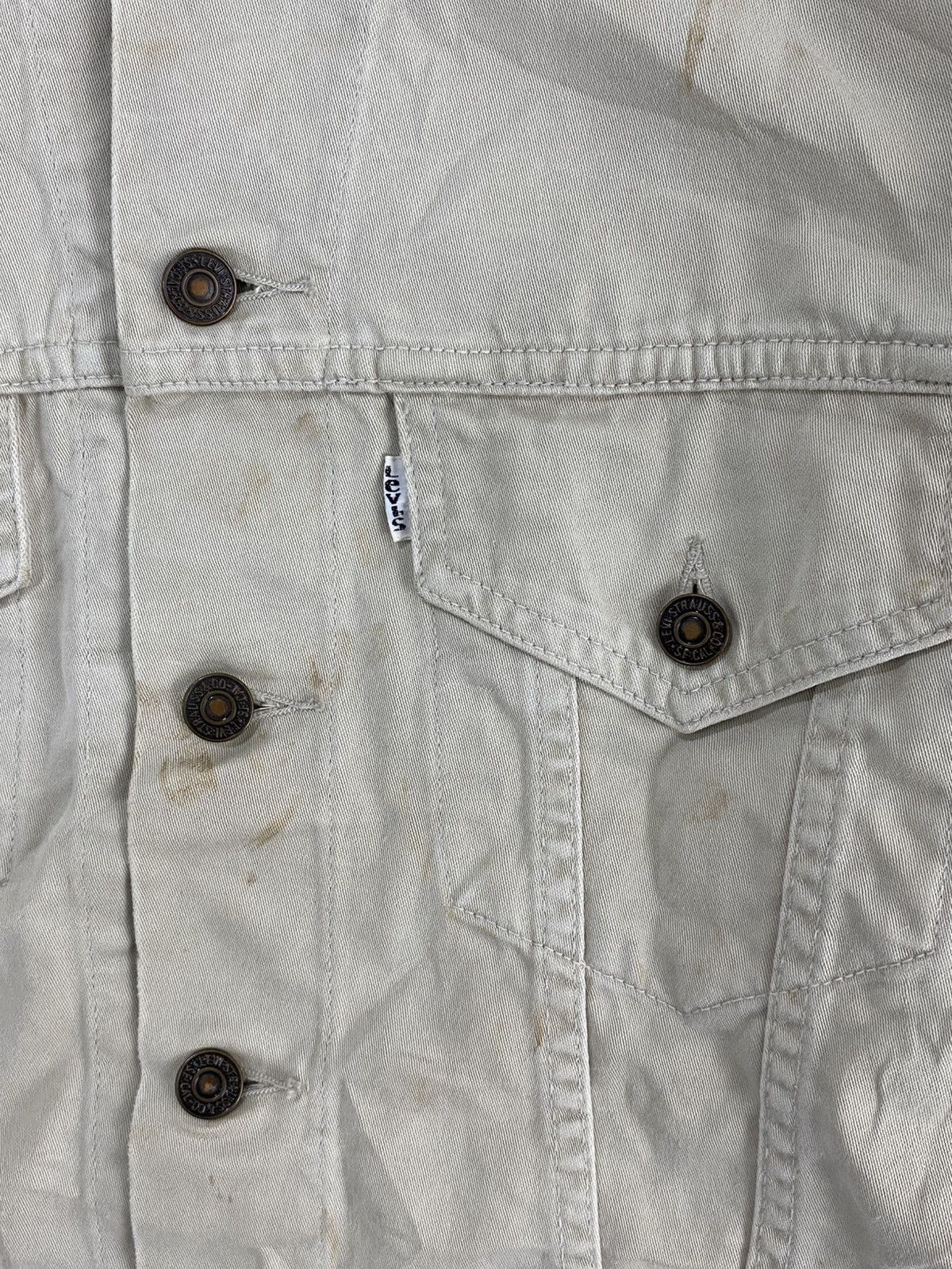 Levi's Vintage levis white jacket japan made Size US M / EU 48-50 / 2 - 11 Thumbnail