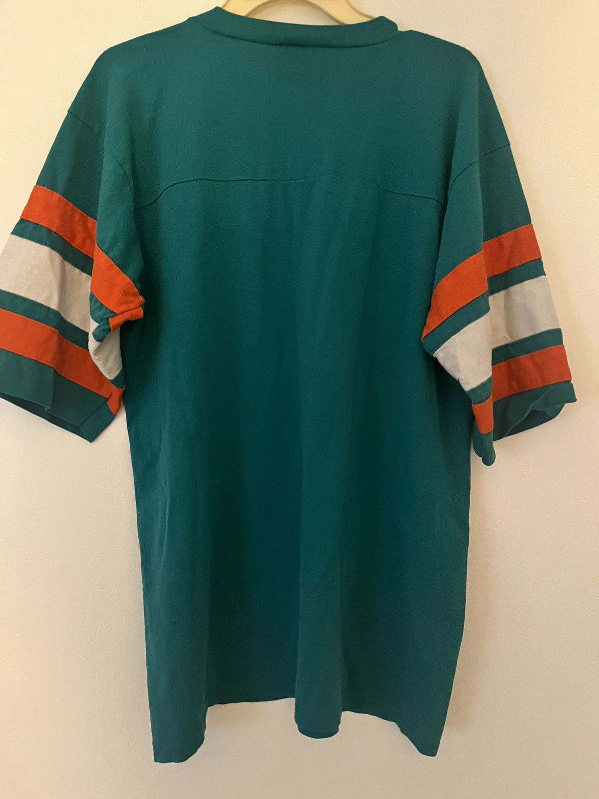 Logo 7 × Vintage Vintage 90s Miami Dolphins Logo 7 Adult Tee Shirt Size US L / EU 52-54 / 3 - 2 Thumbnail