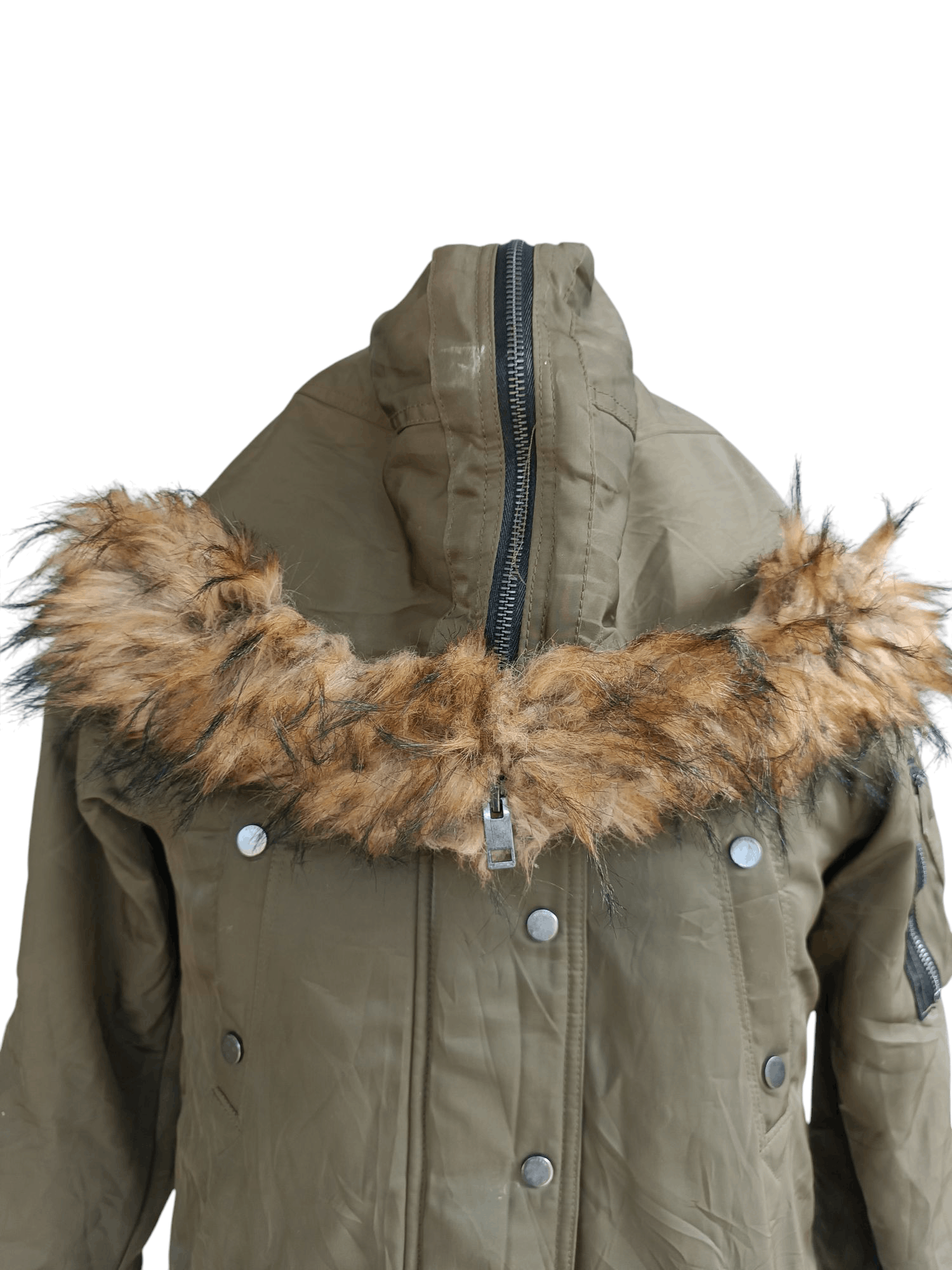 Diesel FIRE 🔥 Diesel Fur Hoodie Jacket Rare Design FR014 Size US S / EU 44-46 / 1 - 8 Thumbnail