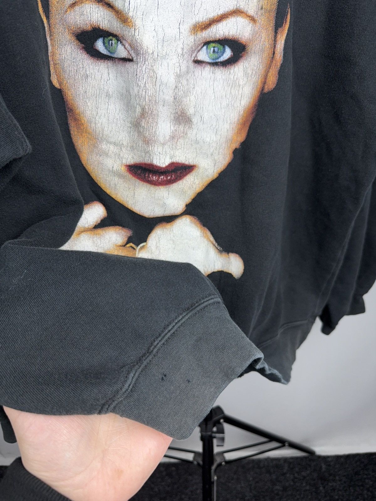 Band Tees 00s Vntg Nightwish 2003 Vintage Hoodie Tarja Era Band Merch Size US L / EU 52-54 / 3 - 19 Thumbnail