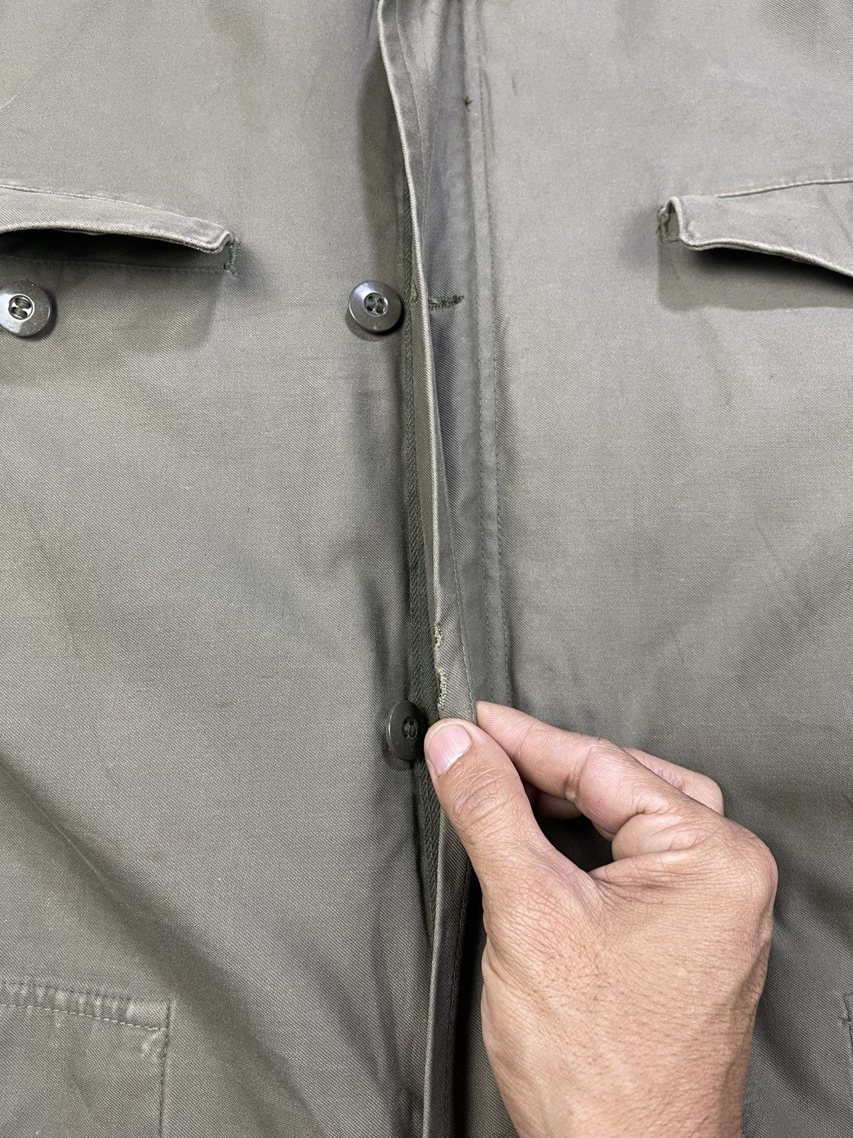 Vintage Vtg 80s German Army Cold Weather Field Parka Size US L / EU 52-54 / 3 - 10 Thumbnail