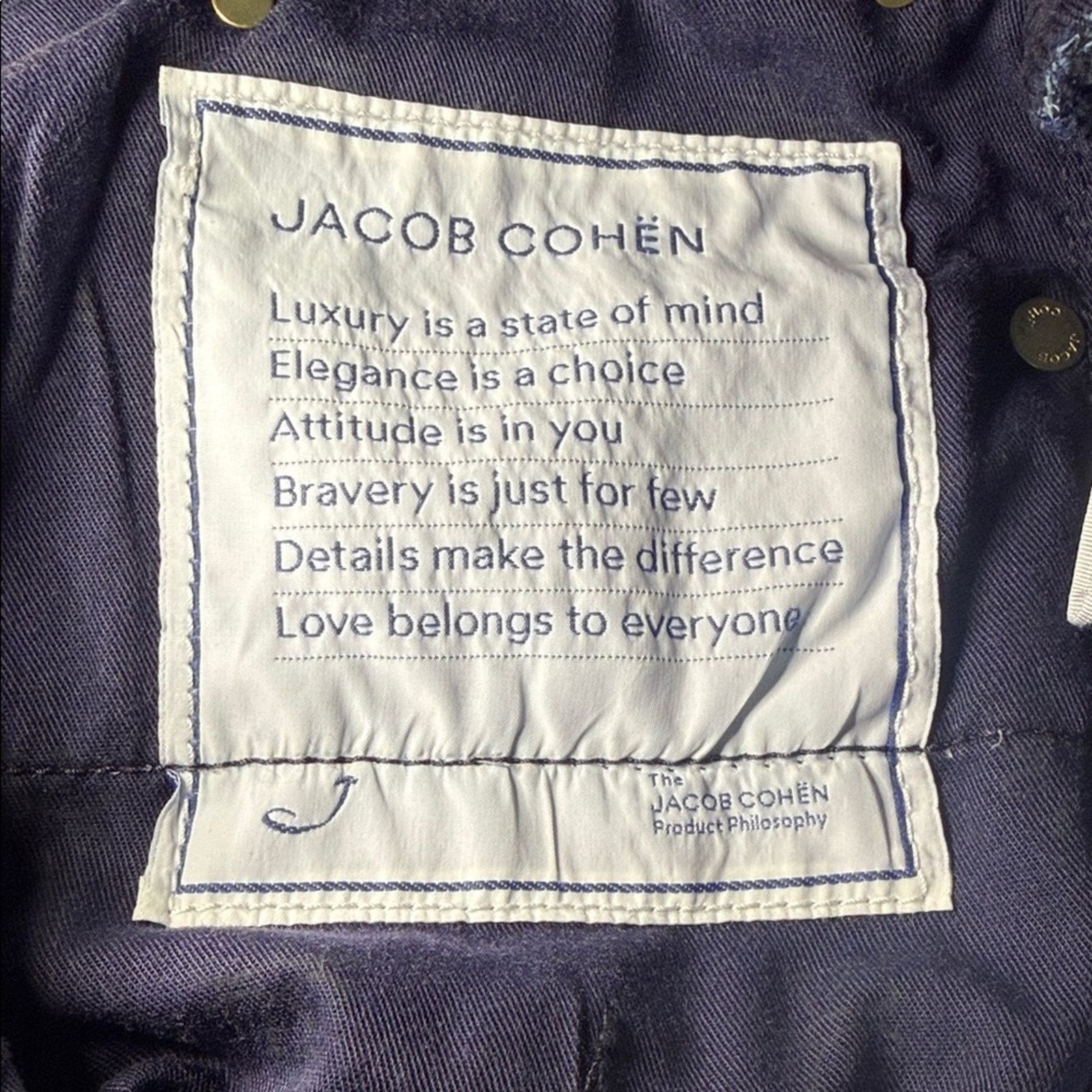 Jacob Cohen NWT Jacob Cohen Men's Deep Indigo Bard Jeans Size 32 Size US 32 / EU 48 - 13 Thumbnail