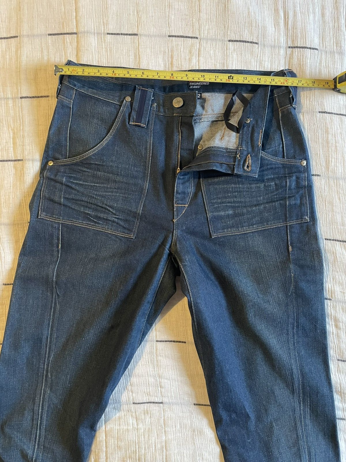 Levi's Vintage Clothing Y2K Levis Engineered Raw Selvedge Size US 34 / EU 50 - 11 Thumbnail