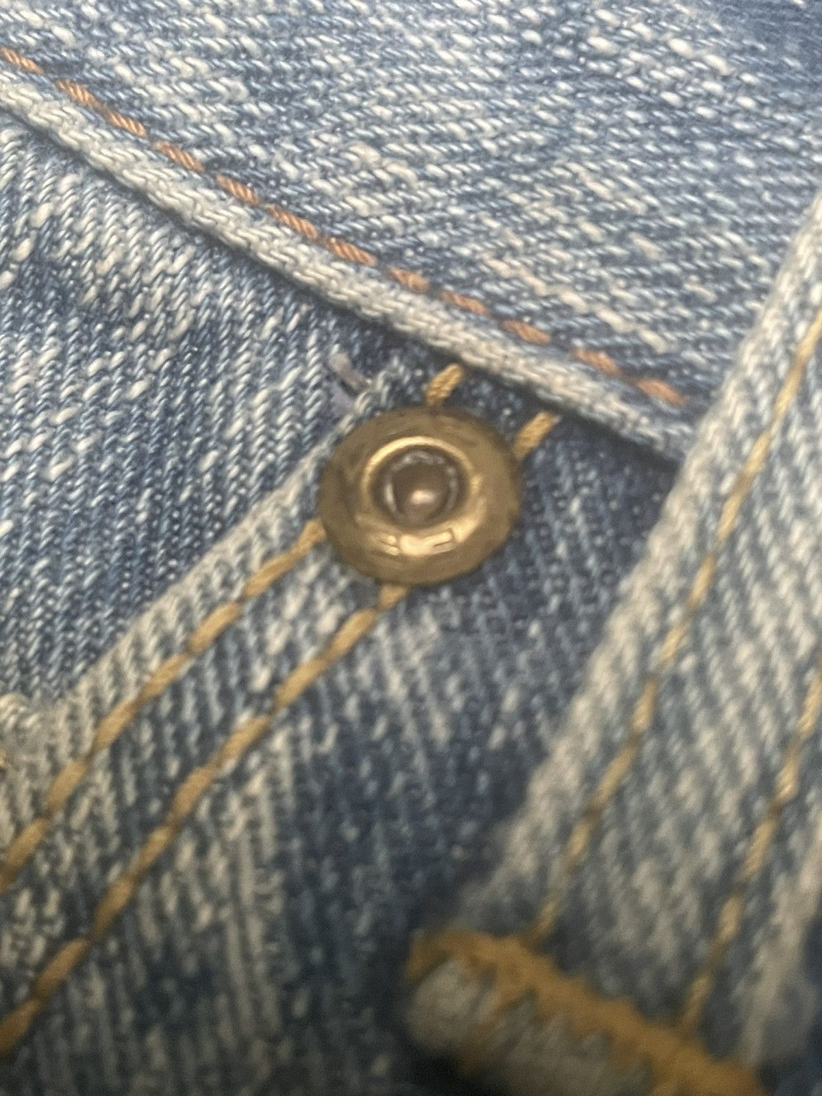 Lee × Vintage Vintage Lee Riders Faded Distresed Denim Size US 32 / EU 48 - 24 Thumbnail