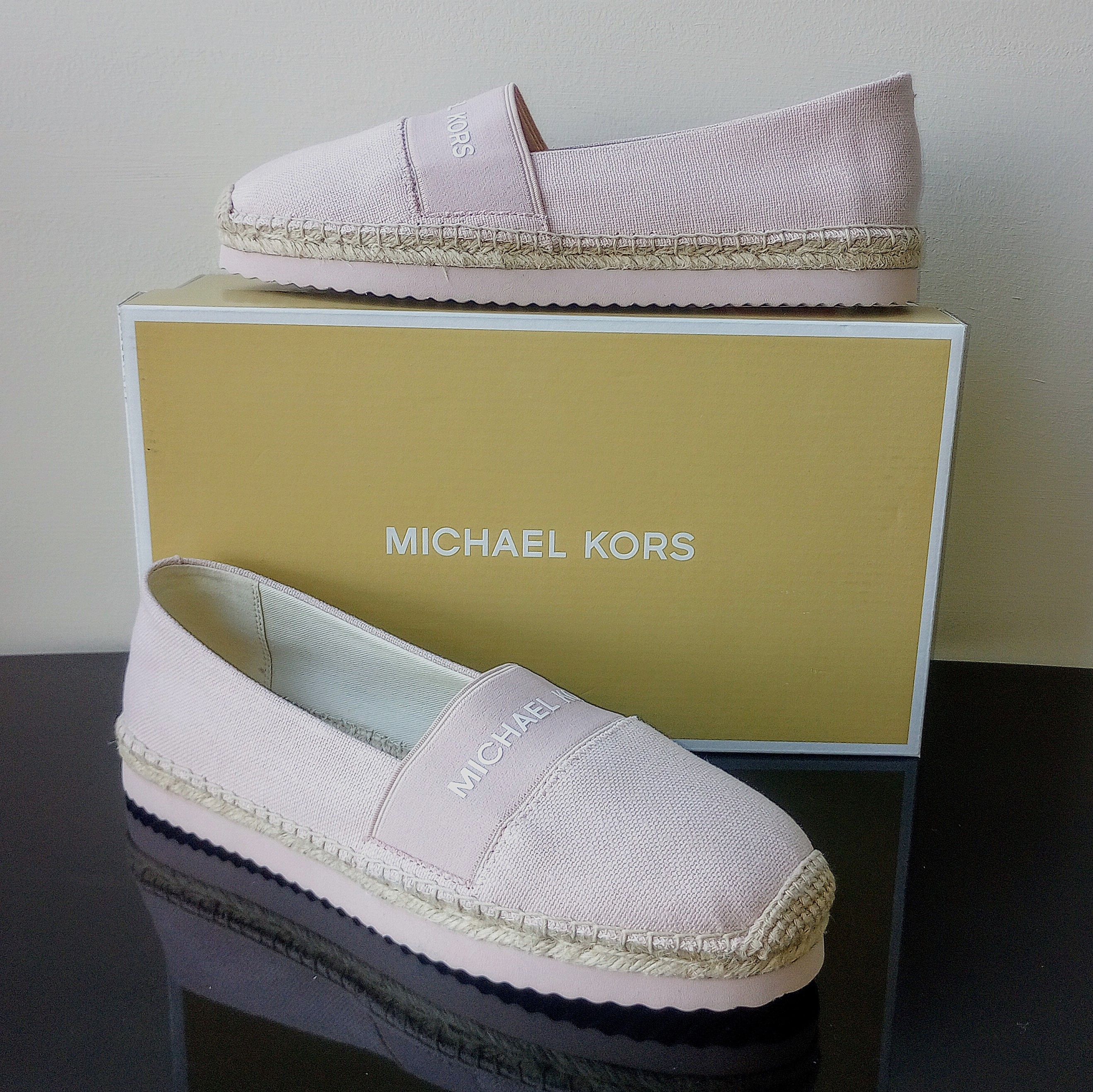 Michael Kors Michael Michael Kors Women's Vicky Espadrille in Soft Pink Size US 10 / IT 40 - 3 Thumbnail