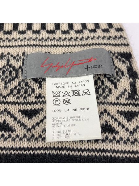 Yohji Yamamoto Yohji Yamamoto Nordic pattern scarf Size ONE SIZE - 2 Thumbnail