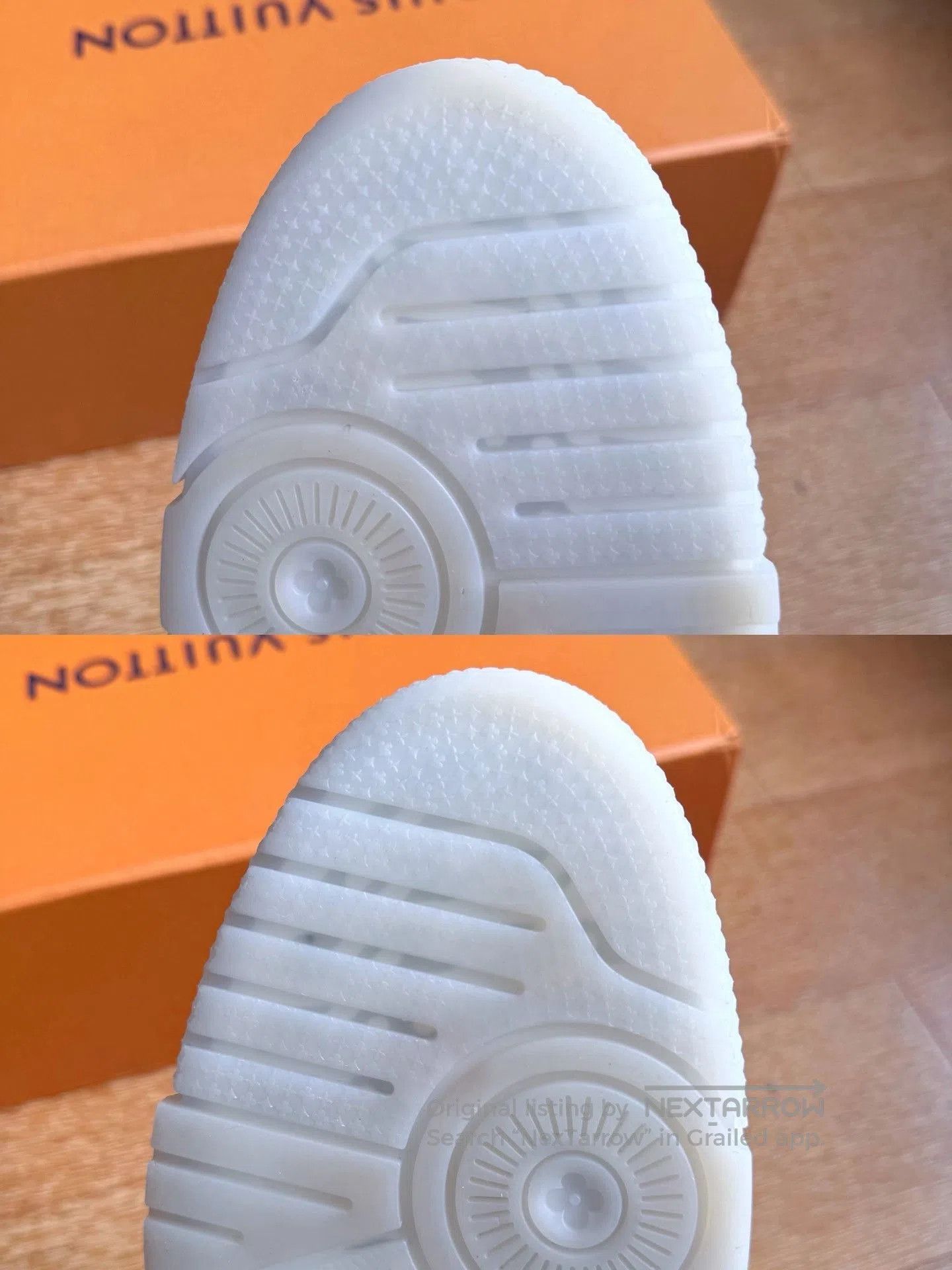 Louis Vuitton LV Trainer Blue White Denim Sneakers. Size US 11 / EU 44 - 7 Thumbnail