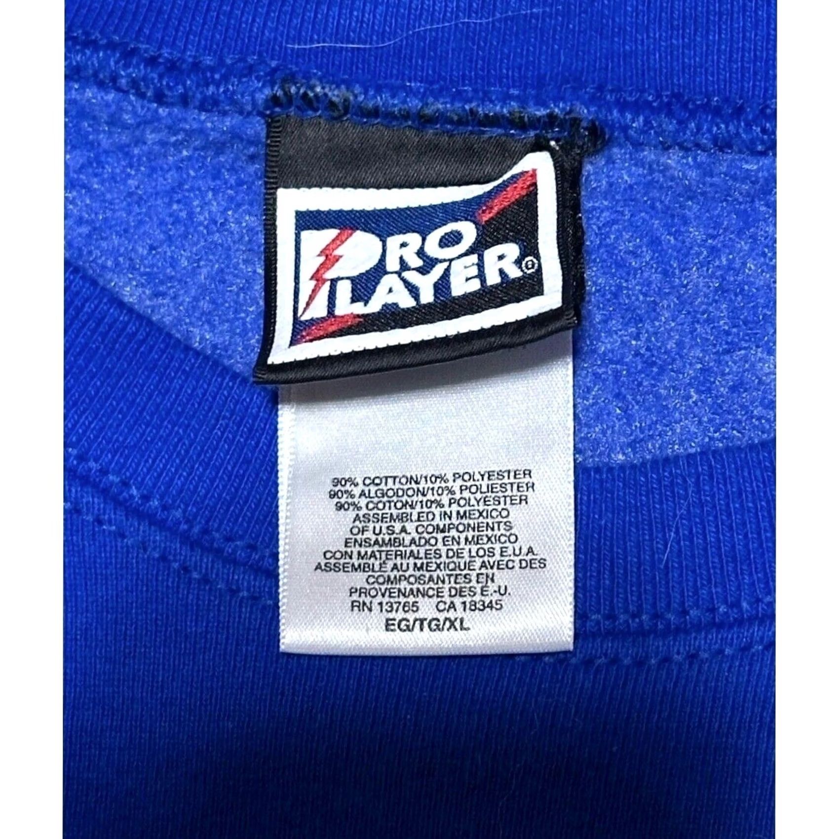 Planet Hollywood Planet Hollywood Pro Player Sweatshirt Crewneck Size XL Royal Blue Men Size US XL / EU 56 / 4 - 4 Thumbnail