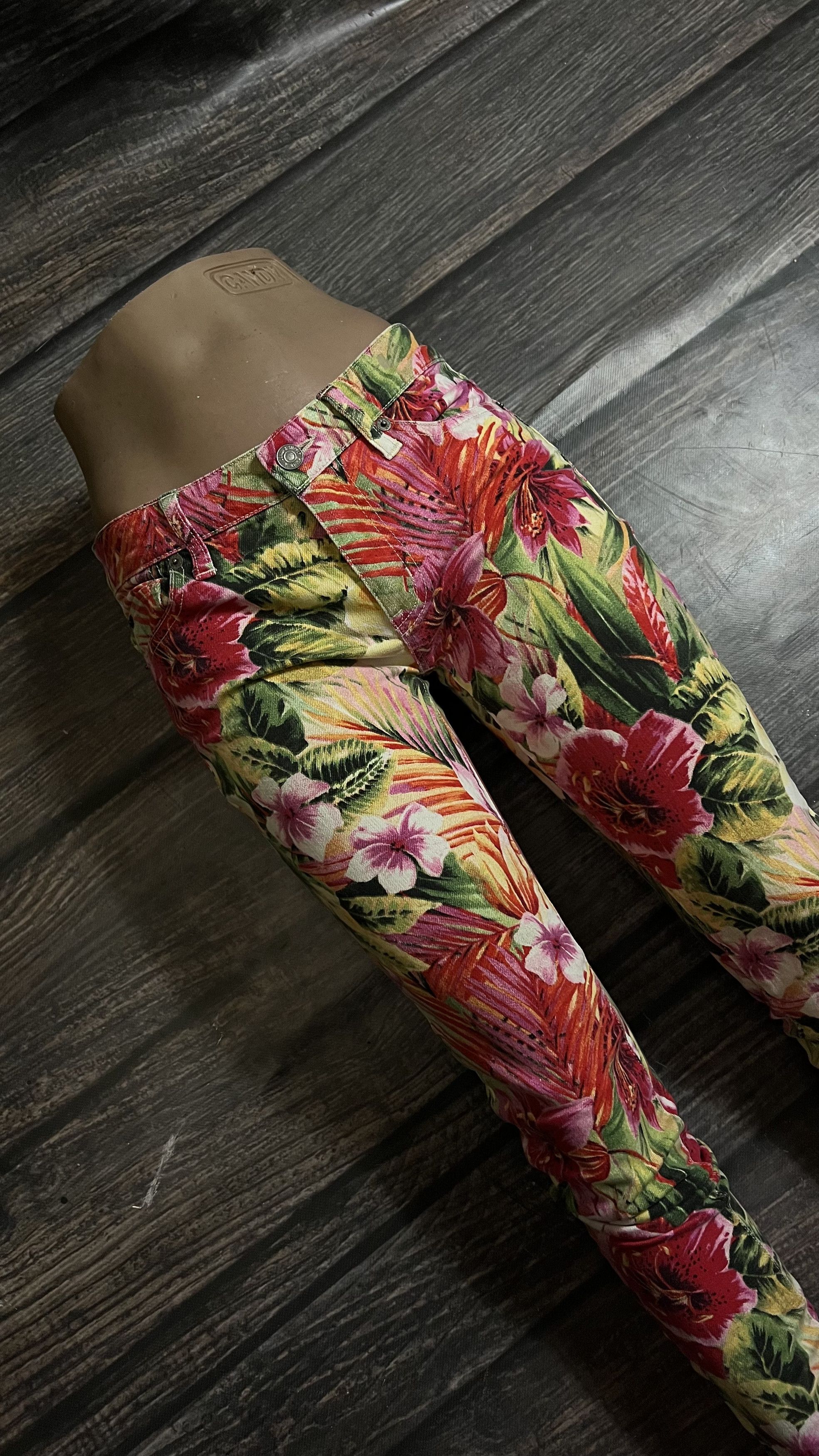 Denim & Supply Ralph Lauren Denim & Supply Ralph Lauren Flowers Pants Vintage y2k Size 26" / US 2 / IT 38 - 3 Thumbnail