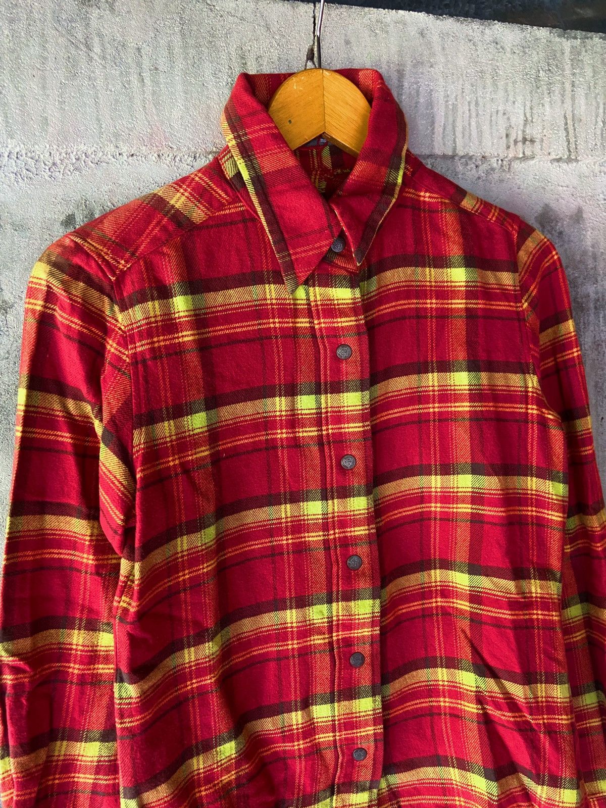 If Six Was Nine AUTHENTIC SEXY JAPANESE PLAID BUTTON DOWN SHIRT Size US S / EU 44-46 / 1 - 8 Thumbnail