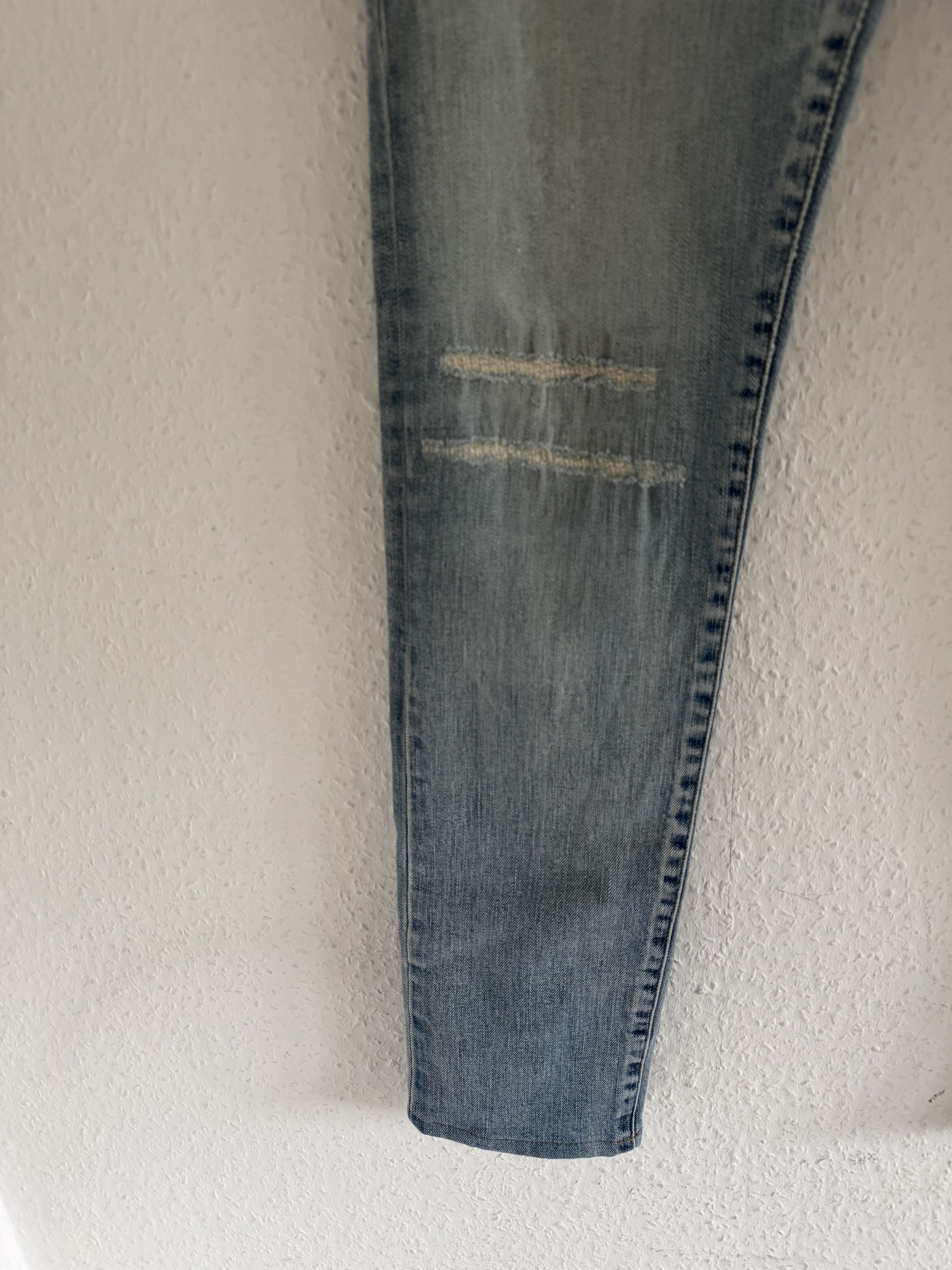 Saint Laurent Paris D02 M/SK-LW Repaired Knee Jeans Size US 31 - 7 Thumbnail