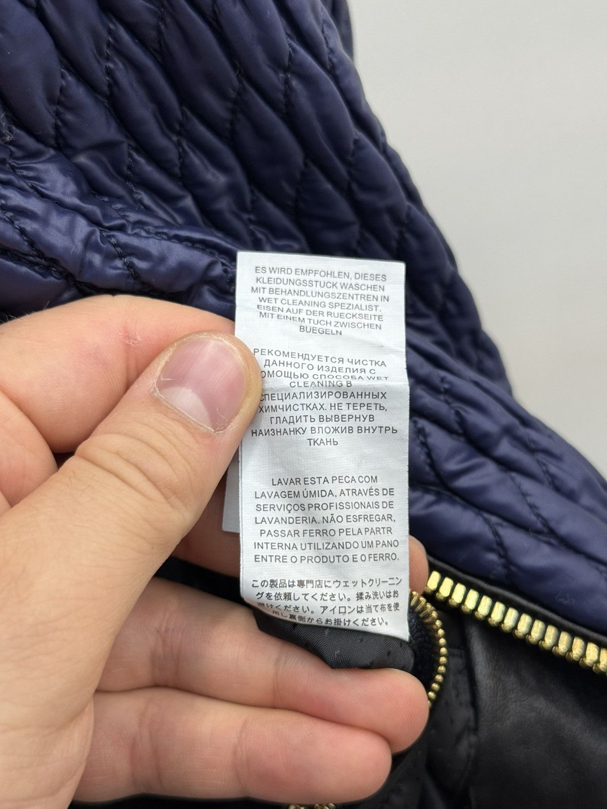 Dolce & Gabbana Dolce & Gabbana Diamond Quilted Nylon Jacket Size US M / EU 48-50 / 2 - 7 Thumbnail