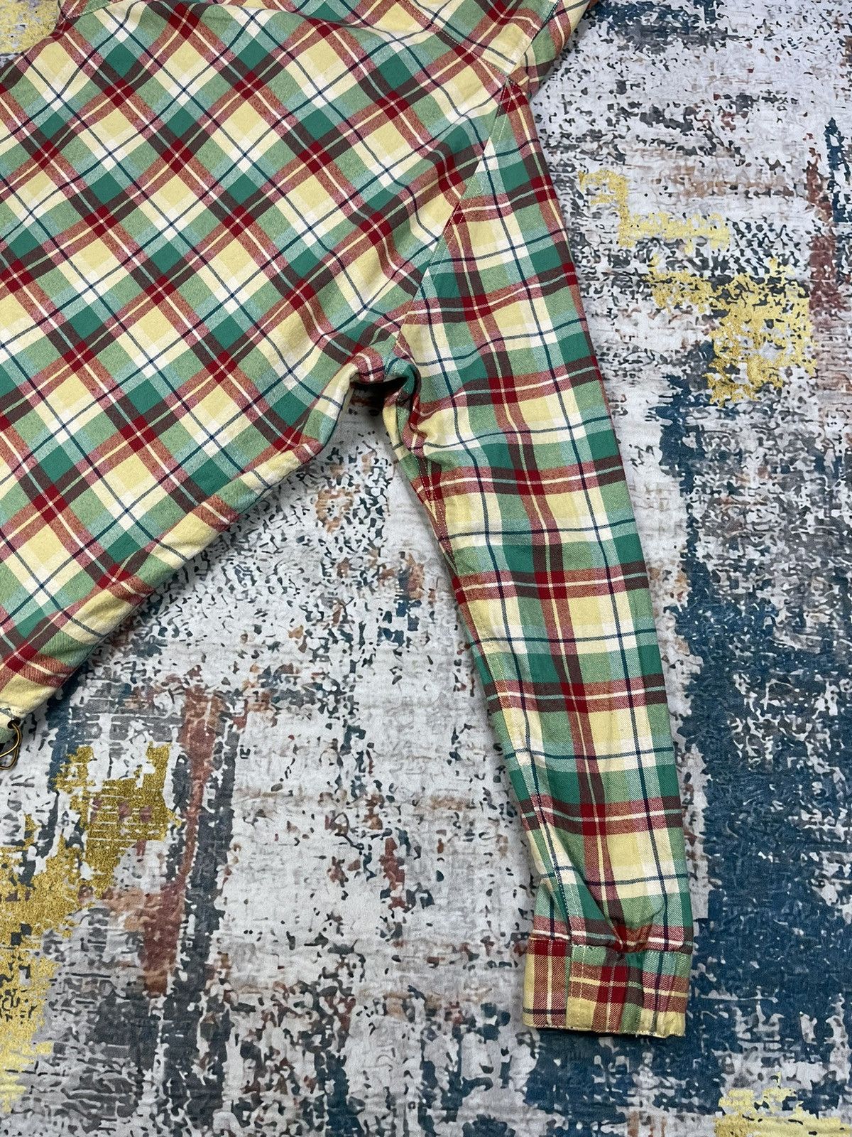 GRN Vtg Grn 60/40 Reversible Nylon/Plaid Checkered Jackets Size US M / EU 48-50 / 2 - 12 Thumbnail