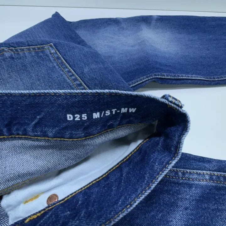 Saint Laurent Paris Saint Laurent Blue Wide-Leg Distressed Denim Pants-2507 Size US 34 / EU 50 - 1 Thumbnail