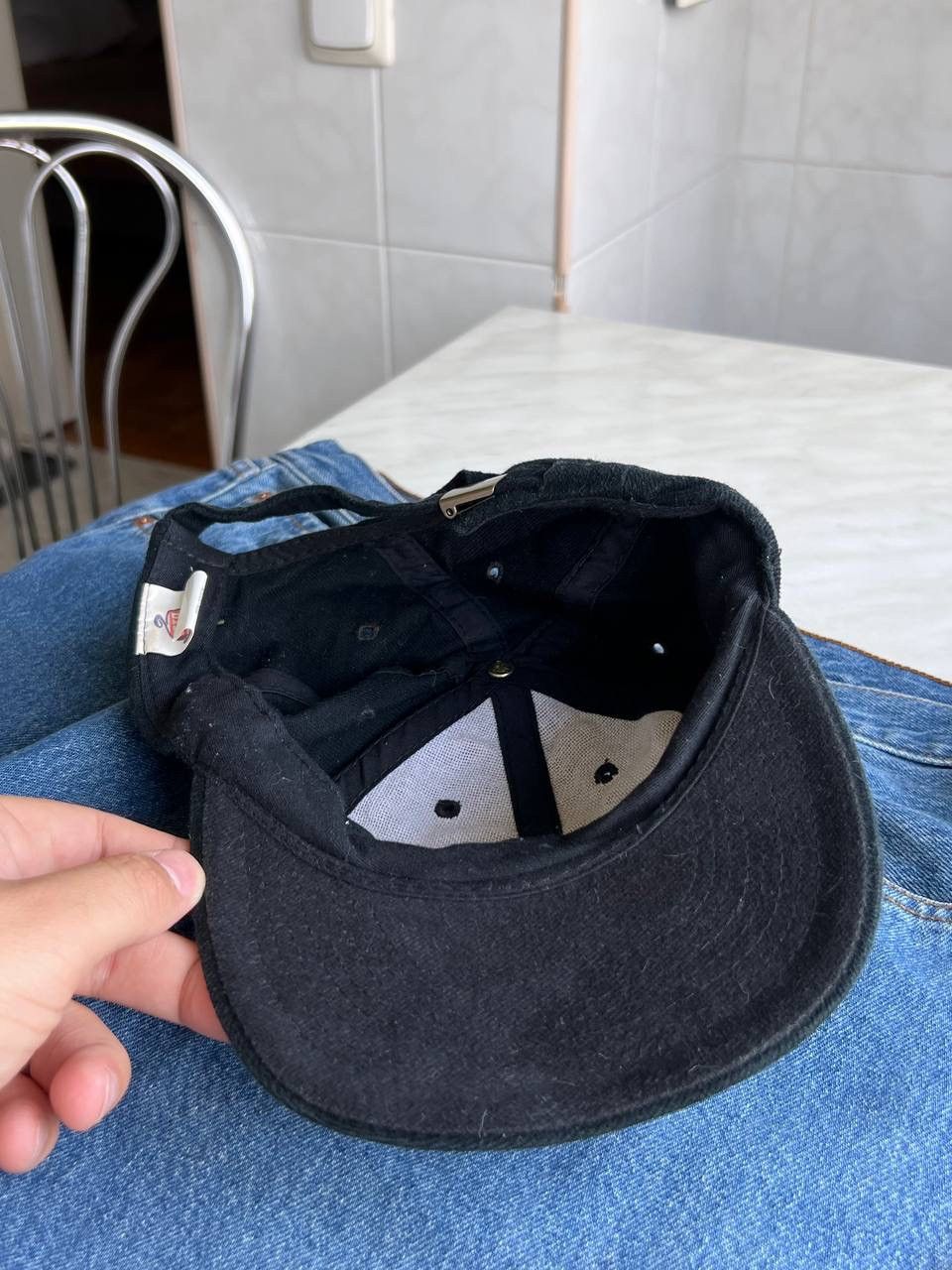 Vintage 90s Chateau Marmont Vintage USA Hotel LA Cap Hat Black 1990s Size ONE SIZE - 7 Thumbnail