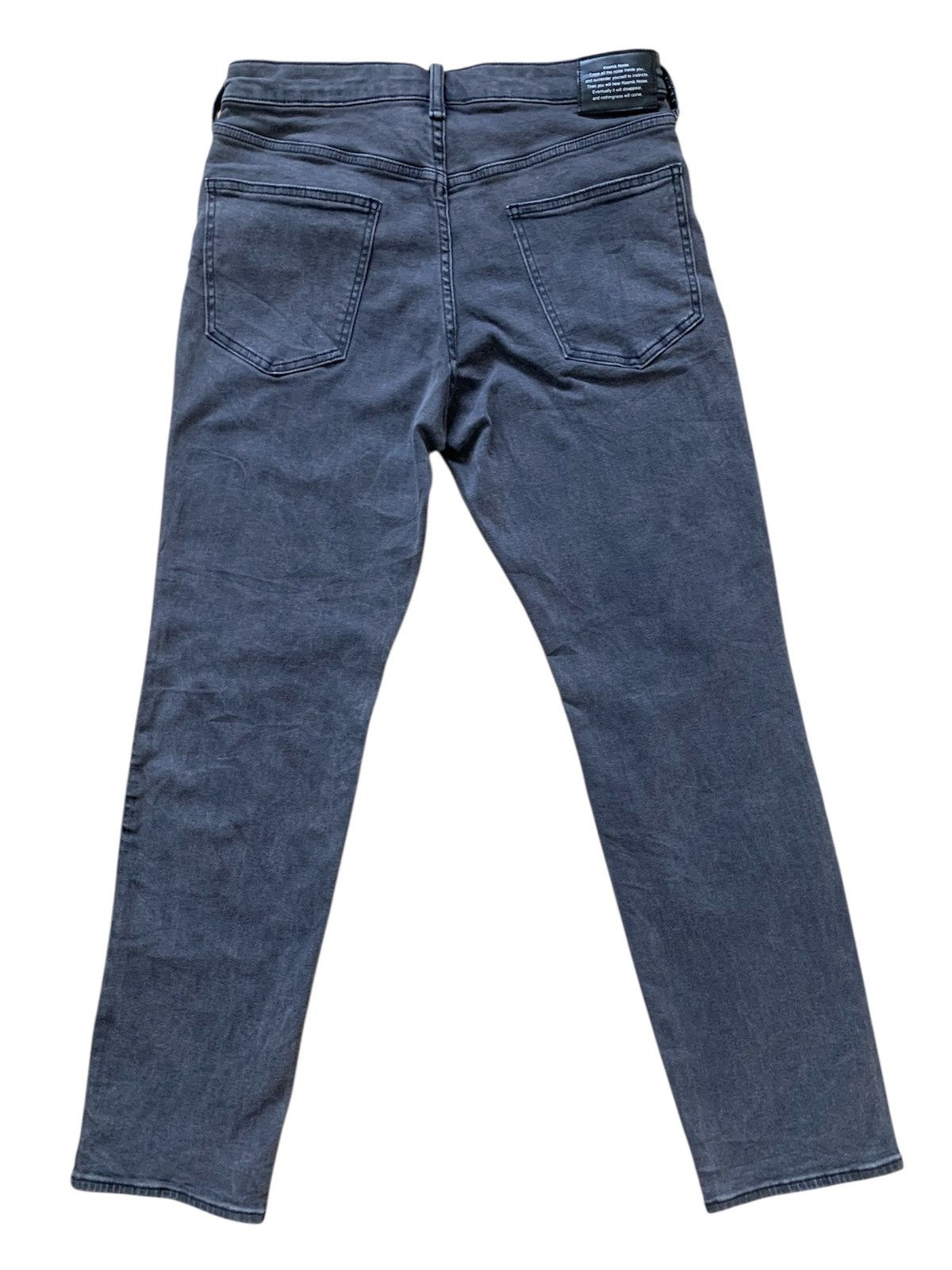 GU Distressed Gu X Undercover Faded Black Stretching Jeans Pant Size US 30 / EU 46 - 2 Thumbnail
