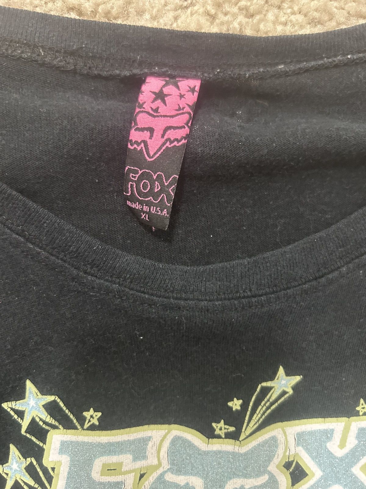 Fox Racing × Vintage Fox racing women’s y2k vintage graphic shirt XL Size XL / US 12-14 / IT 48-50 - 3 Thumbnail