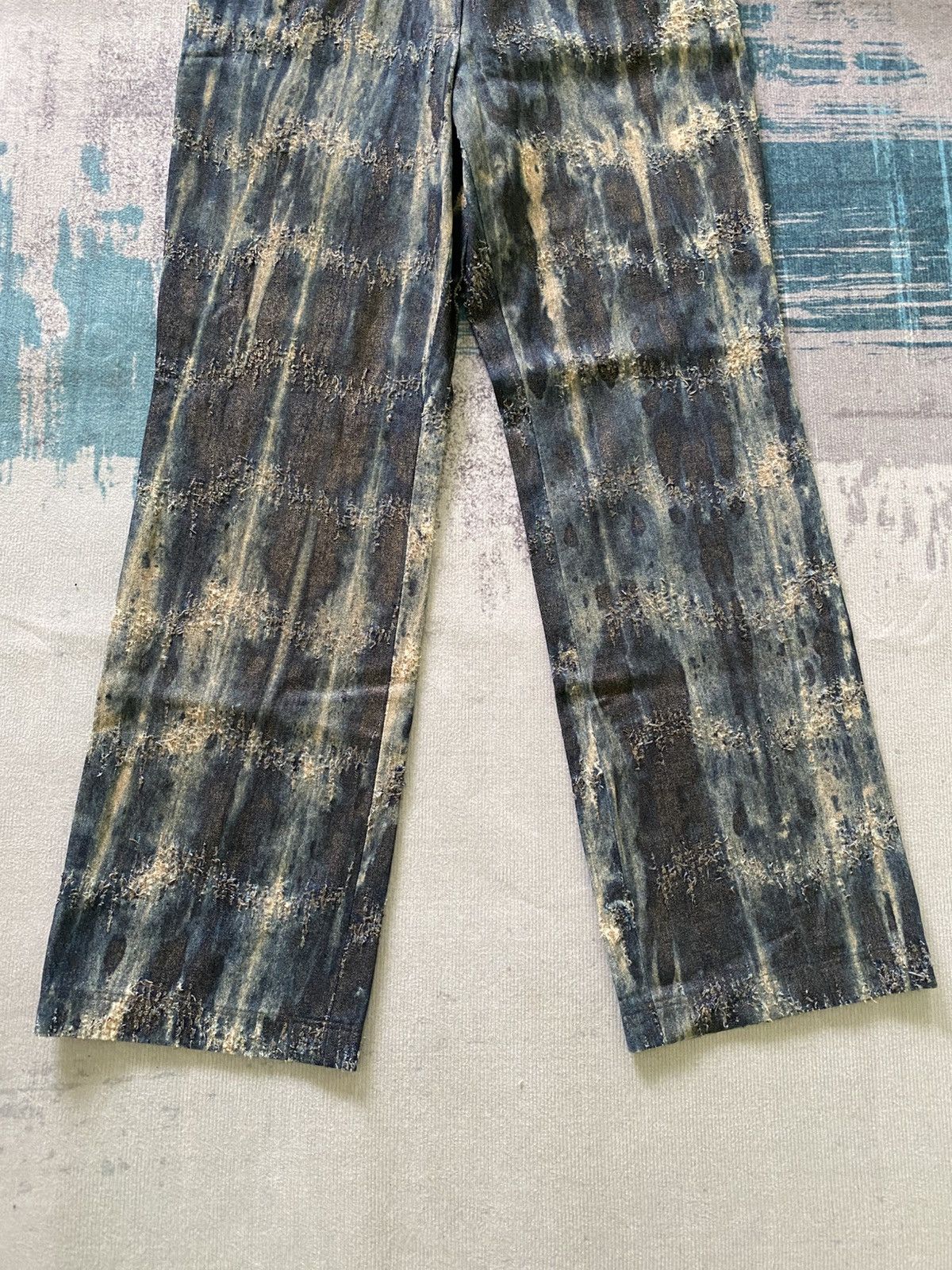 Designer × If Six Was Nine × Vintage Donna Paris Borro Acid Wash Pants Size 26" / US 2 / IT 38 - 4 Thumbnail