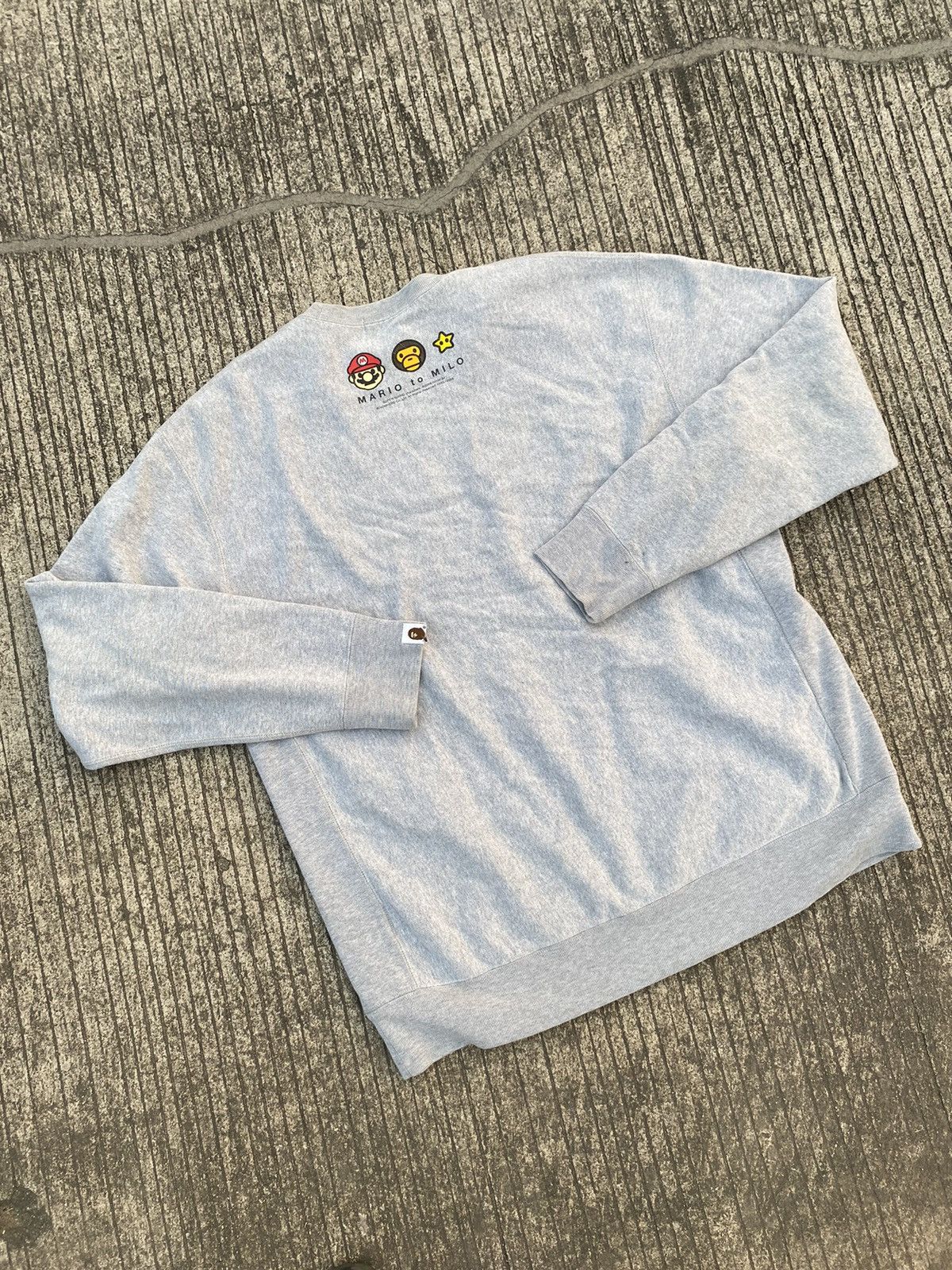 Bape Bape Baby Milo x Mario Sweatshirt Size US L / EU 52-54 / 3 - 16 Thumbnail