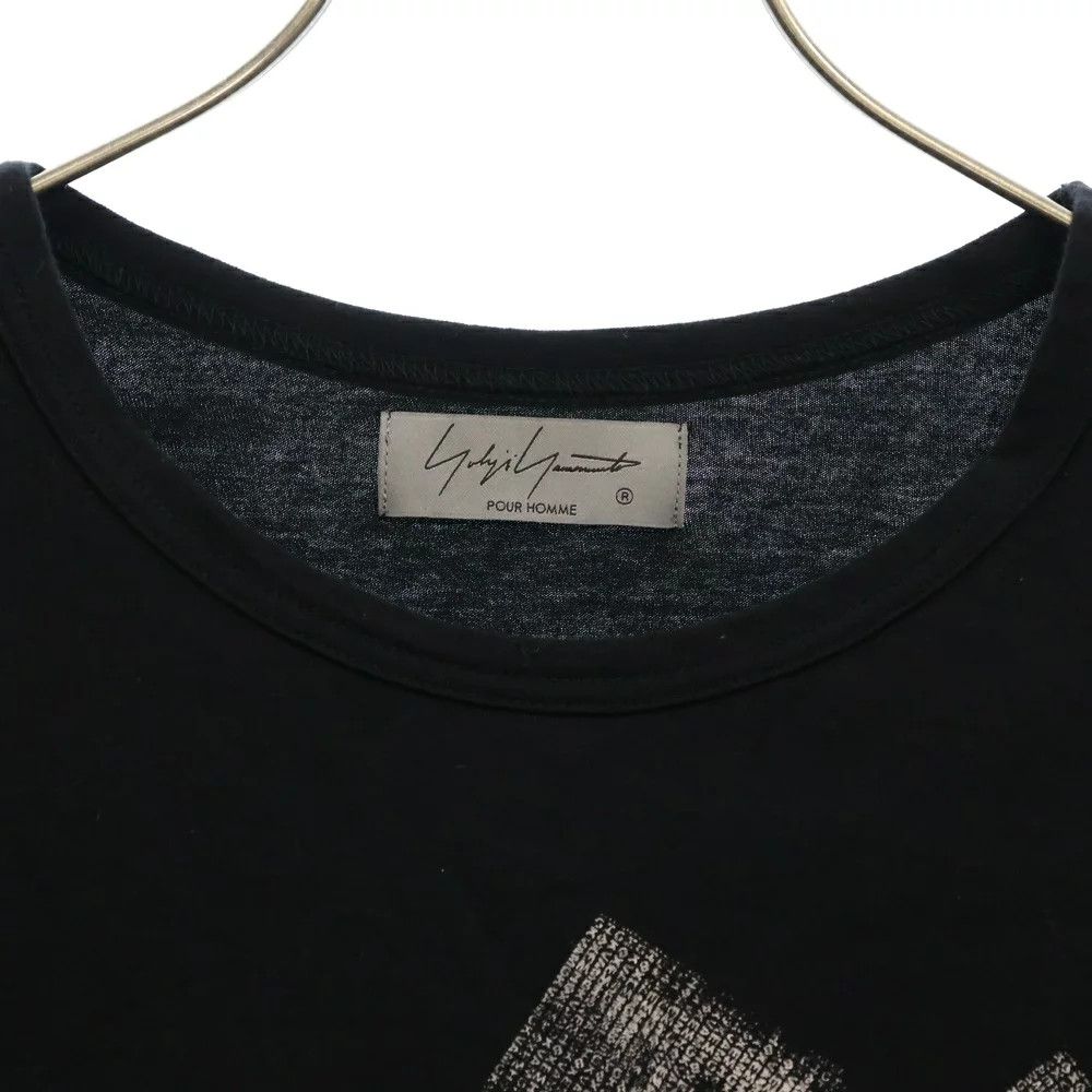 Yohji Yamamoto Yohji Yamamoto POUR HOMME 21AW crew neck long sleeve T-shirt Size US L / EU 52-54 / 3 - 3 Thumbnail