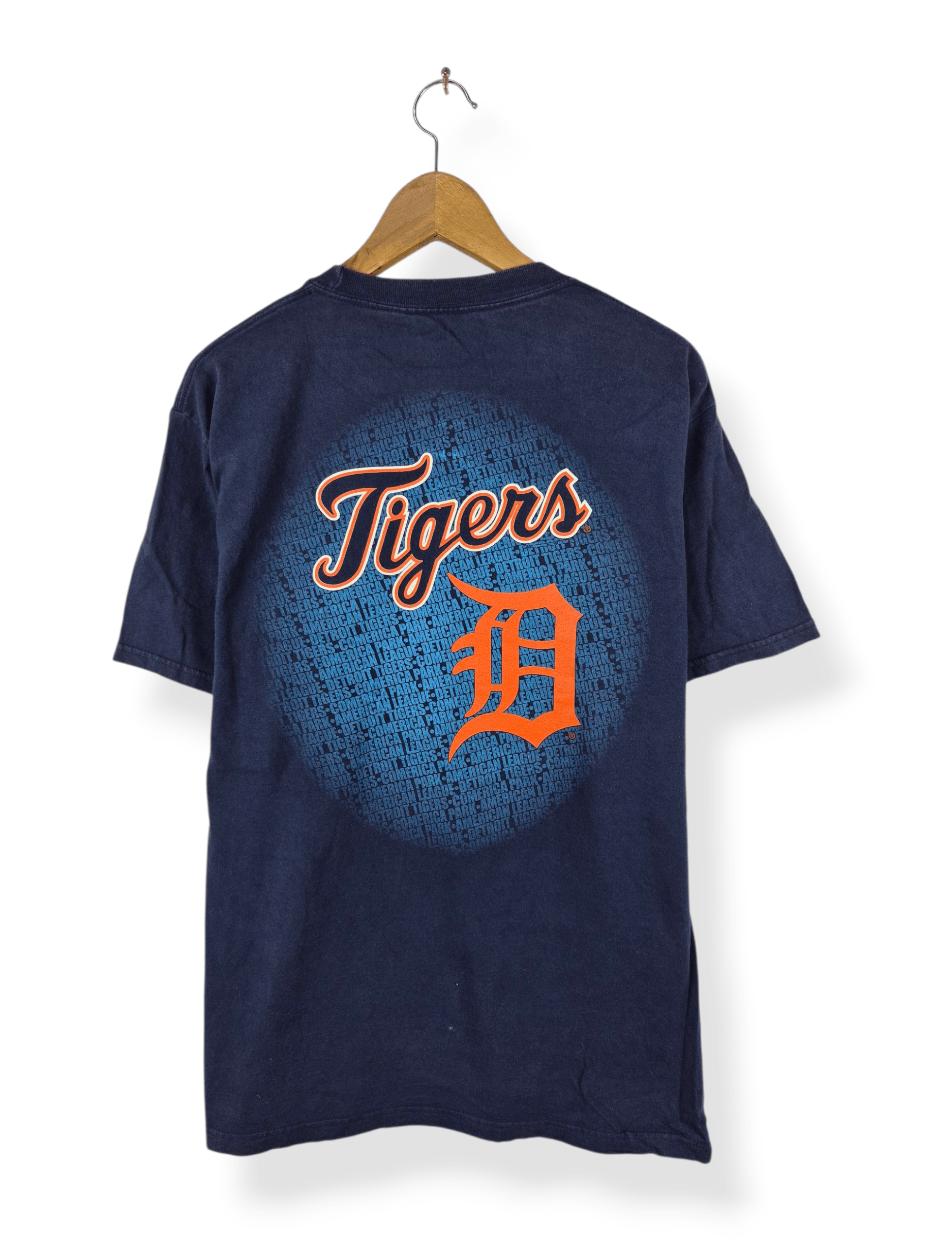 MLB 🔥 Detroit Tigers MLB Big Logo Backhit Tee Size US M / EU 48-50 / 2 - 1 Thumbnail