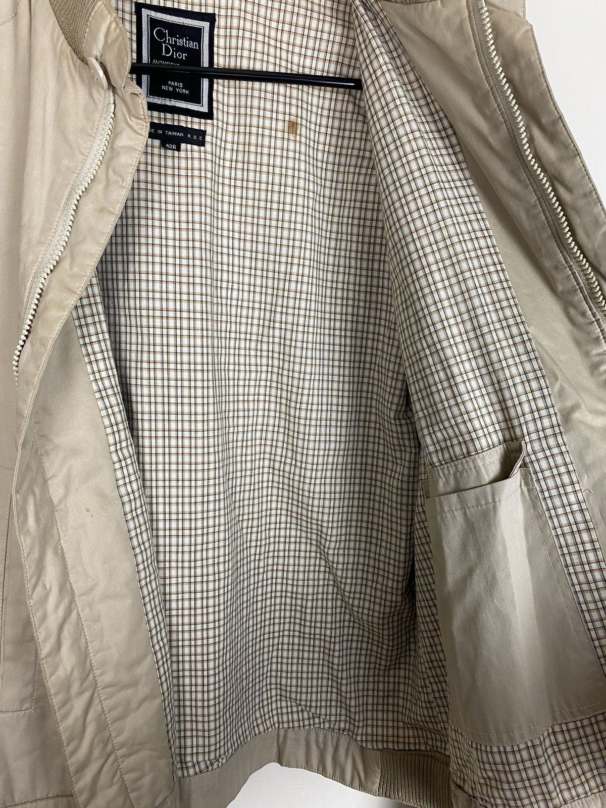 Christian Dior Monsieur × Dior Vintage Christian Dior Zip Up Jacket Size US M / EU 48-50 / 2 - 7 Thumbnail