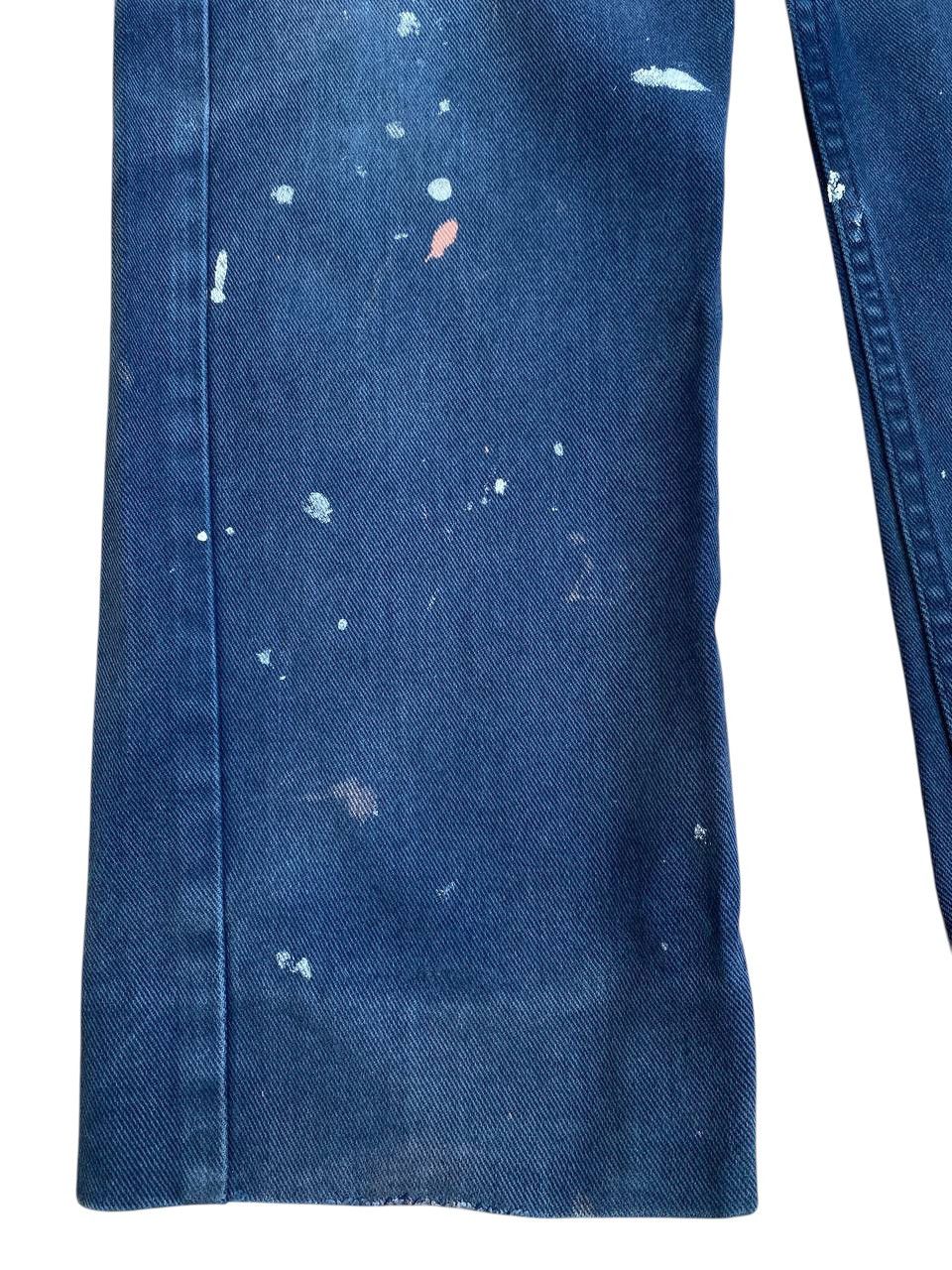 Levi's Vintage 1993 Levis 501 Black Painter Denim Button 532 Size US 30 / EU 46 - 11 Thumbnail
