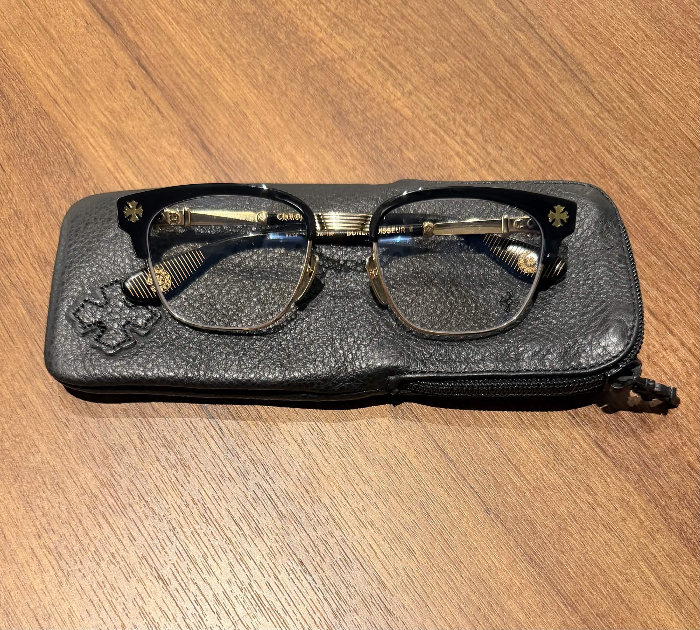 Chrome Hearts Chrome Hearts Beef Tomato Glasses | Grailed