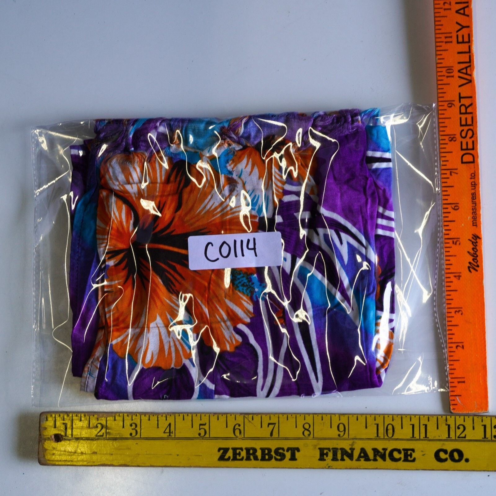 Other Hawaiian Floral Flower Pashmina Scarf Shawl Scarve 60”x16” Size ONE SIZE - 10 Thumbnail
