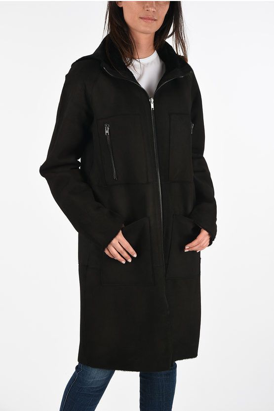Diesel BLACK GOLD Leather LISTY-A Coat Size M / US 6-8 / IT 42-44 - 1 Thumbnail
