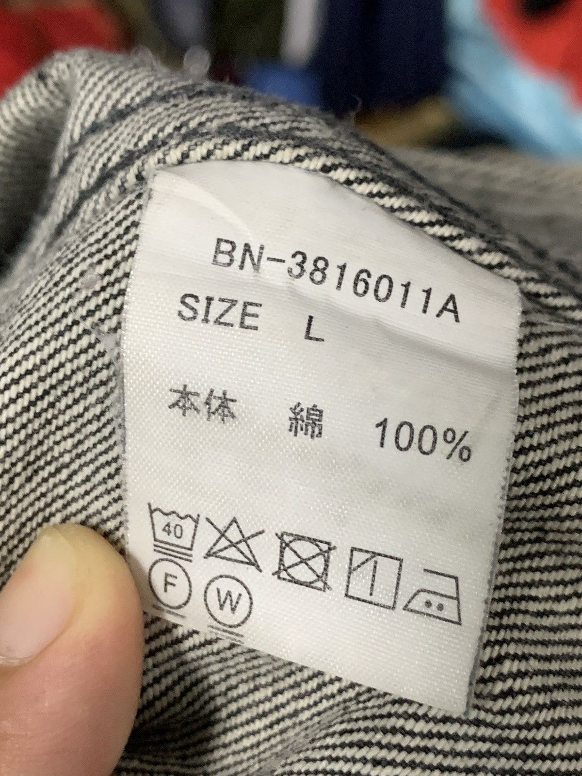 Japanese Brand Vintage Black Number Denim Jacket Size US L / EU 52-54 / 3 - 20 Thumbnail