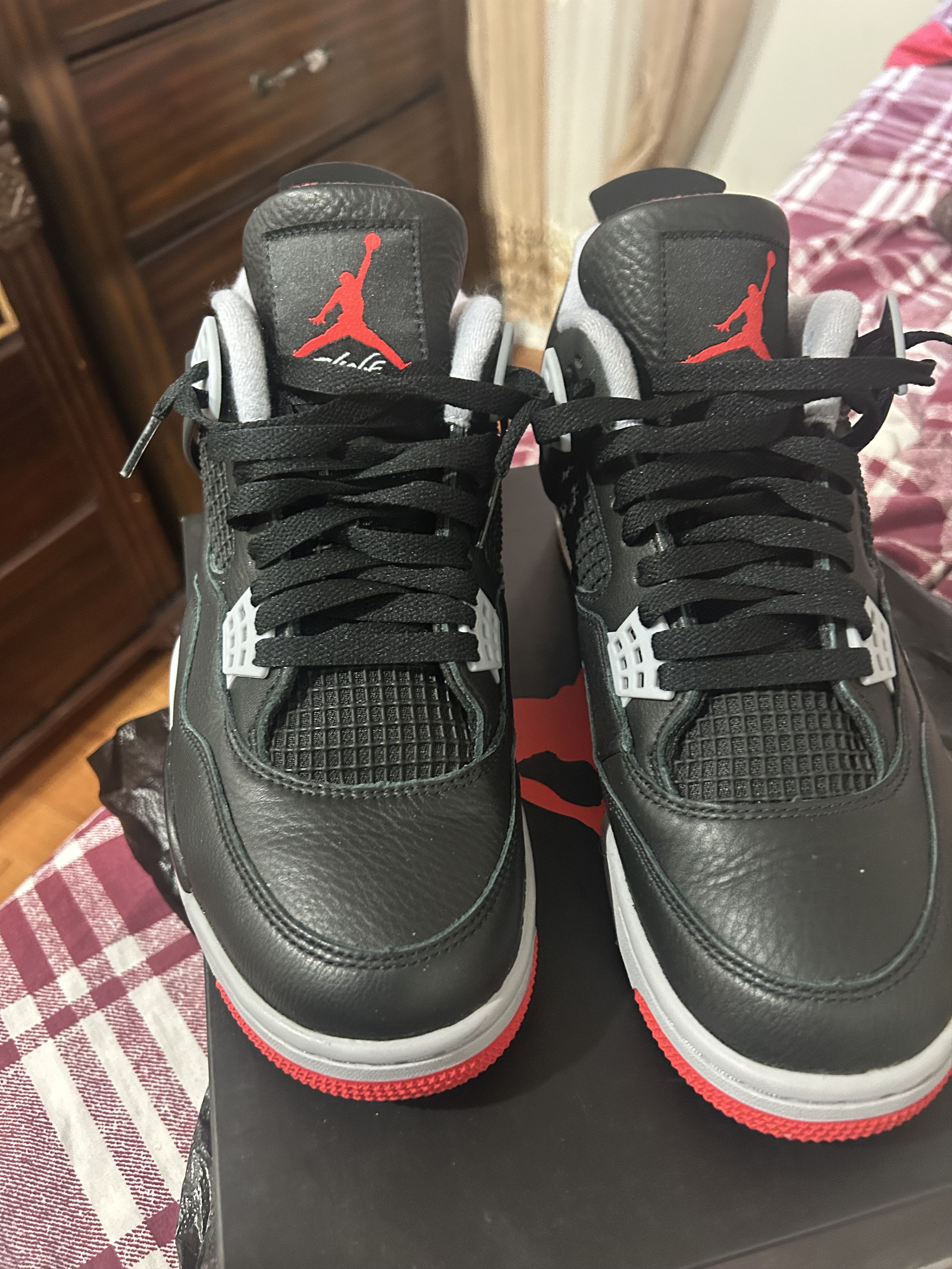 Jordan Brand Jordan 4 bred reimagined Size US 10 / EU 43 - 10 Thumbnail