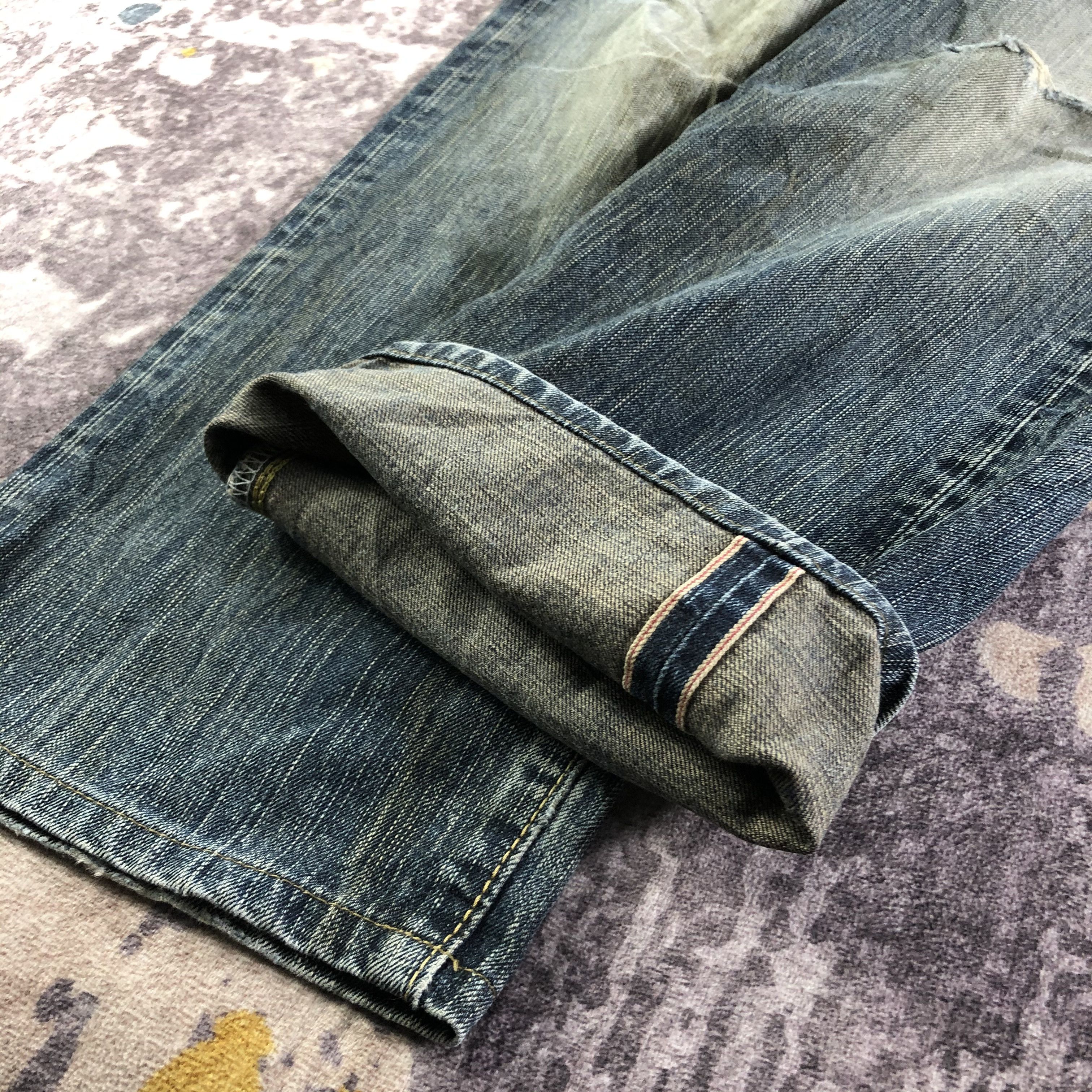 Edwin Vintage 90s Edwin 505 Selvedge Jeans-JM3598 Size US 34 / EU 50 - 8 Thumbnail