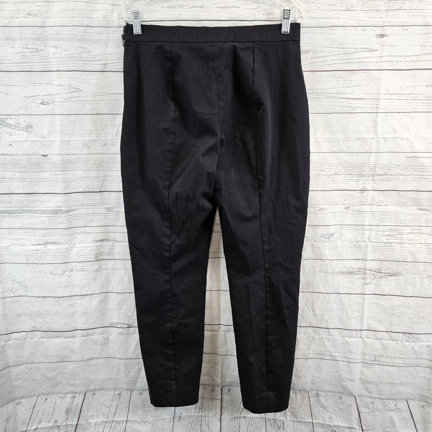 Everlane **Everlane Women's Black Ankle Pants Size 10 Mid Rise Cotton Blend** User: **Everlane Women's Black Ankle Pants Size 10 Mid Rise Cotton Blend** Size 32" / US 10 / IT 46 - 3 Thumbnail