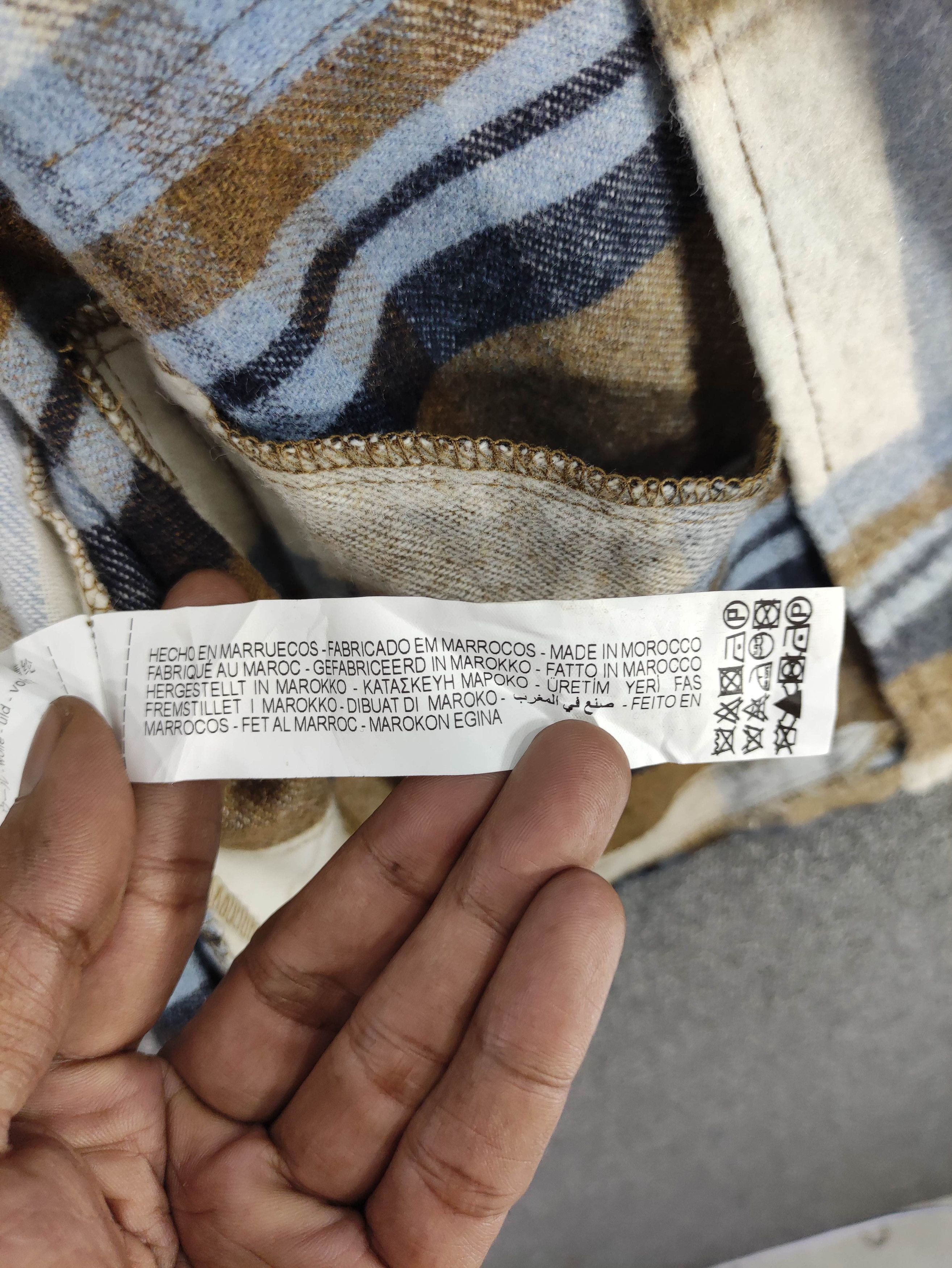 Zara Zara Wool Blend Plaid Overshirt Jacket Size XL / US 12-14 / IT 48-50 - 8 Thumbnail