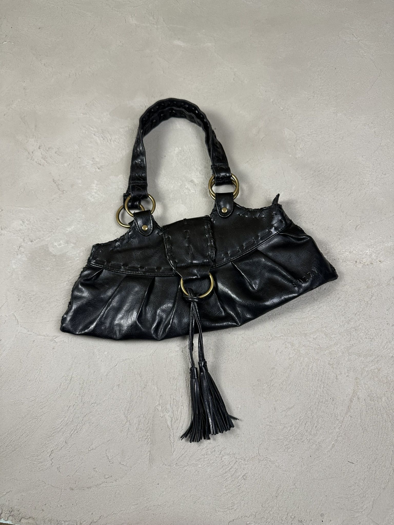 バッグ 00s leather bag Y2K lgb Japanese Label 00s leather bag Y2K