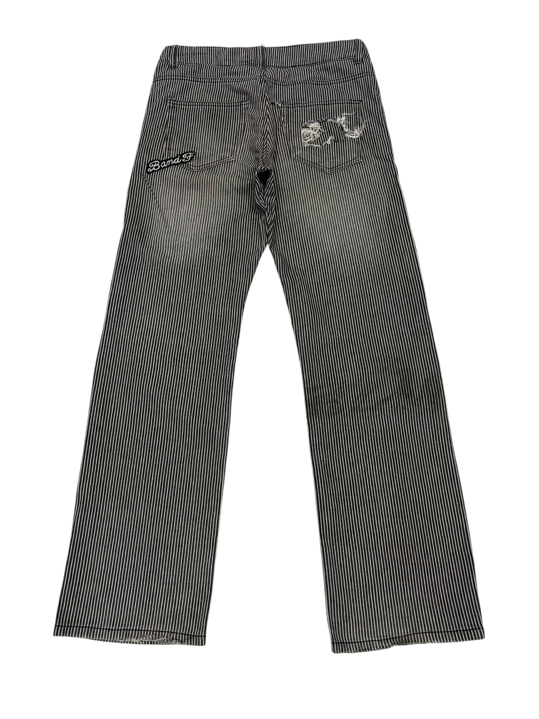 Hysteric Glamour Hysteric Glamour Style Hickory Stripe Back And Forth Jeans Size US 31 - 4 Thumbnail